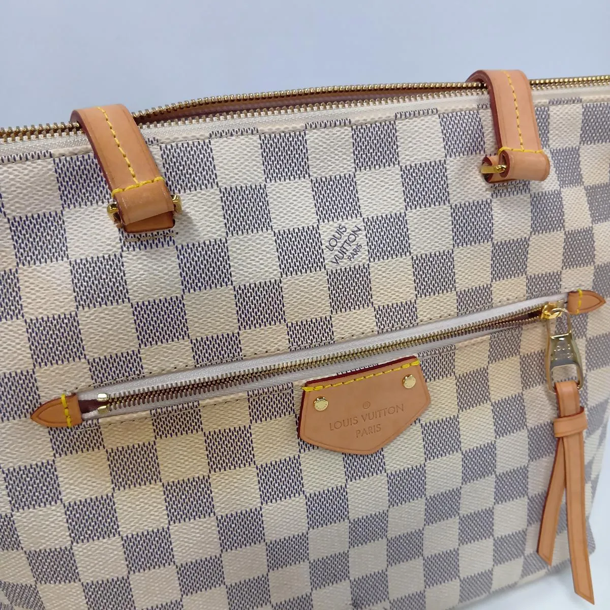 Damier Azur Iena PM N44039 MI2107 White — view 14