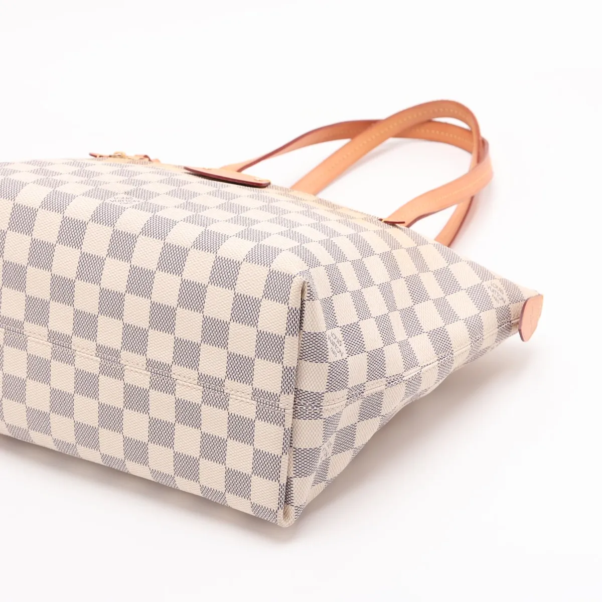 Damier Azur Iena PM N44039 MI2107 White — view 3
