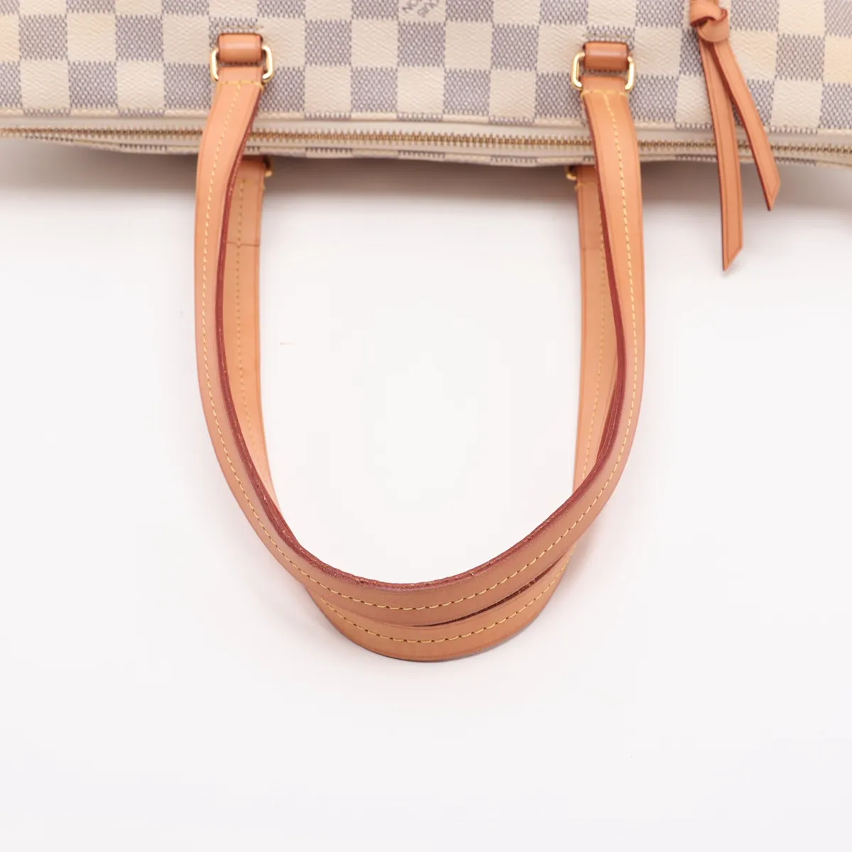 Damier Azur Iena PM N44039 MI2107 White — view 5