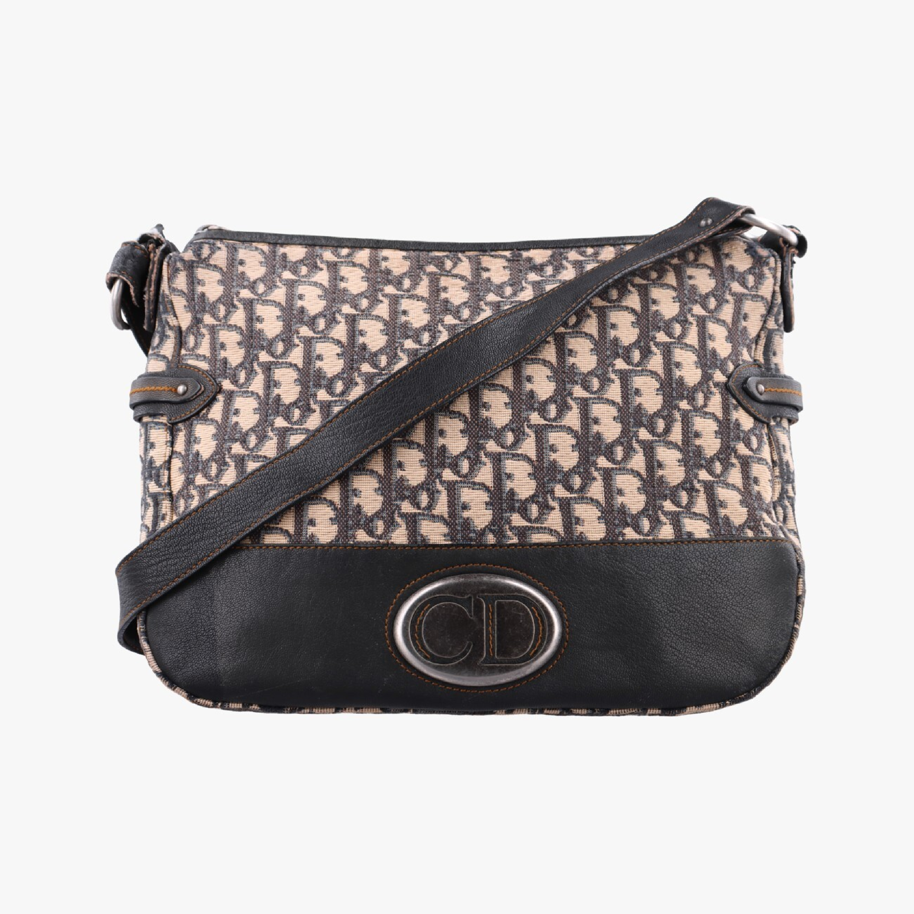 CD Trotter Blue-Black Jacquard 07-BO-0076 Shoulder Bag