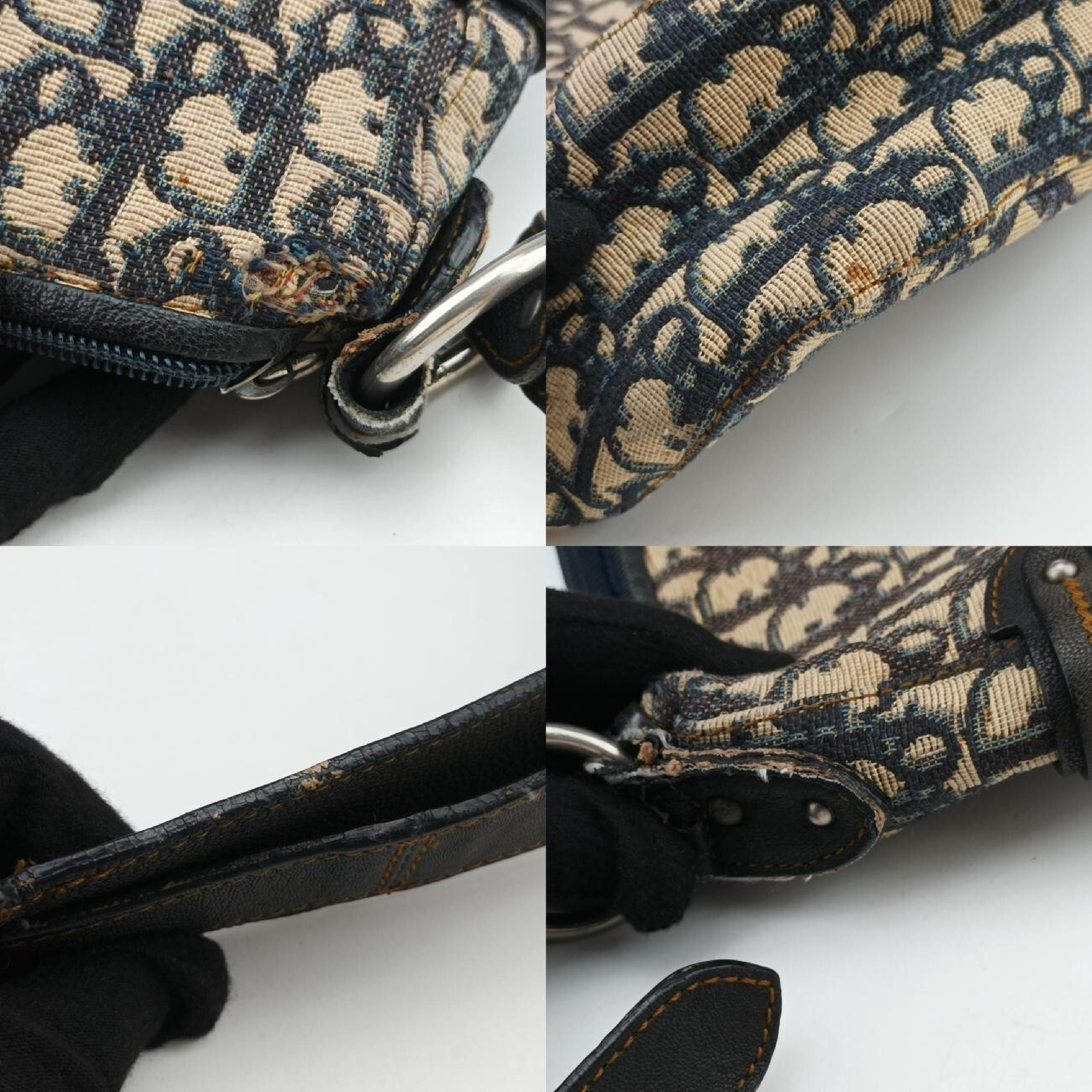 CD Trotter Blue-Black Jacquard 07-BO-0076 Shoulder Bag — view 10