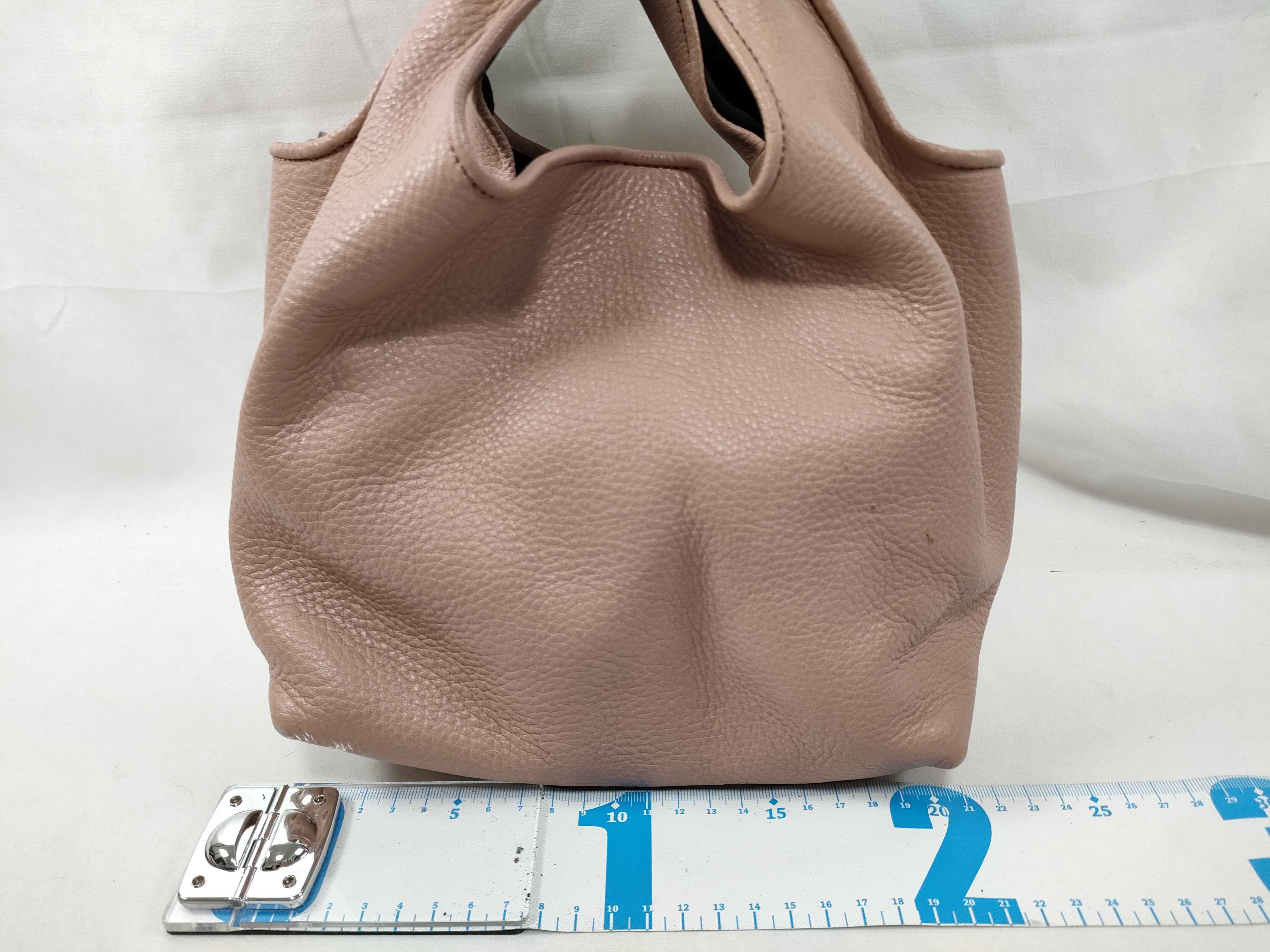 Callie handbag, pink, silver hardware. — view 2