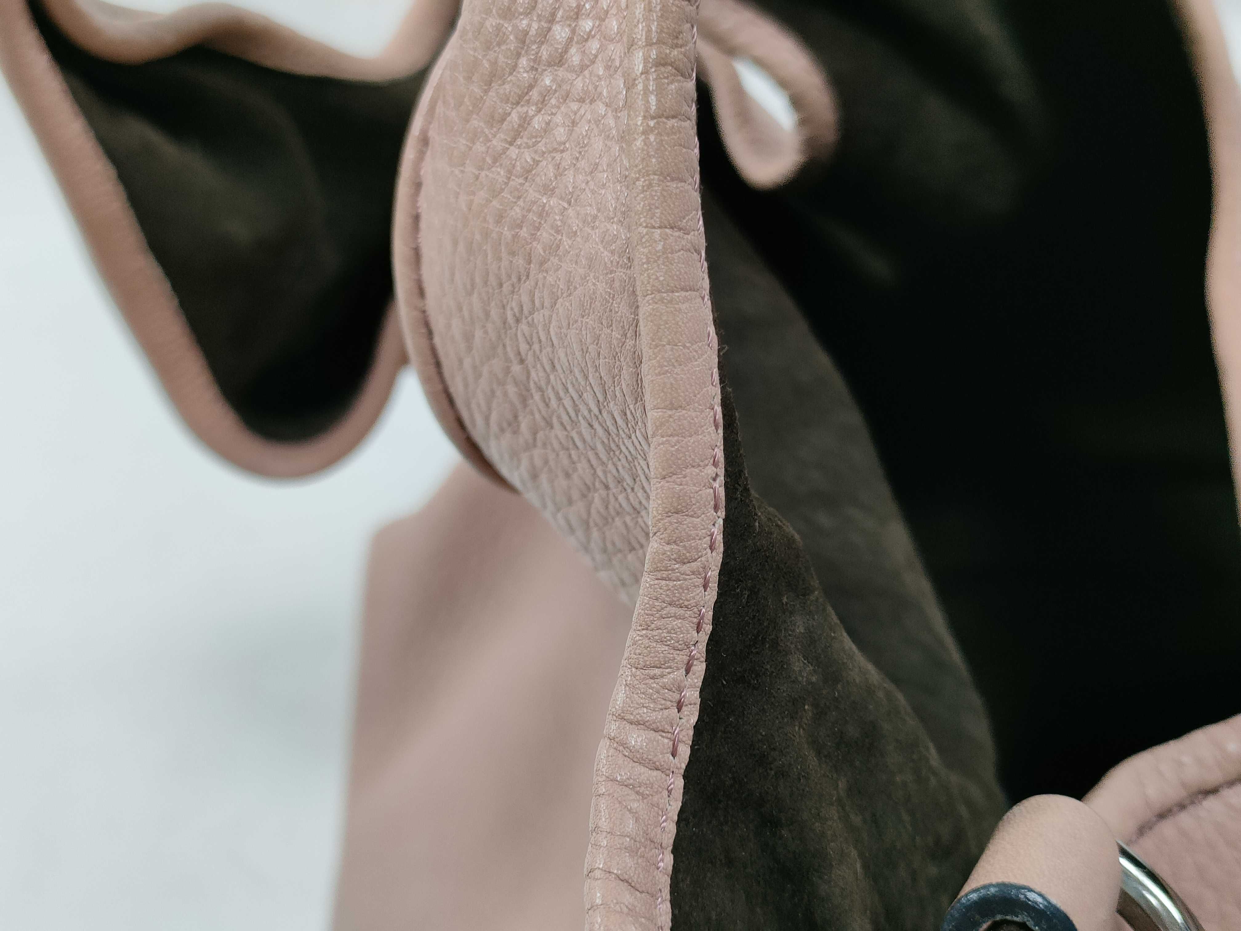 Callie handbag, pink, silver hardware. — view 13