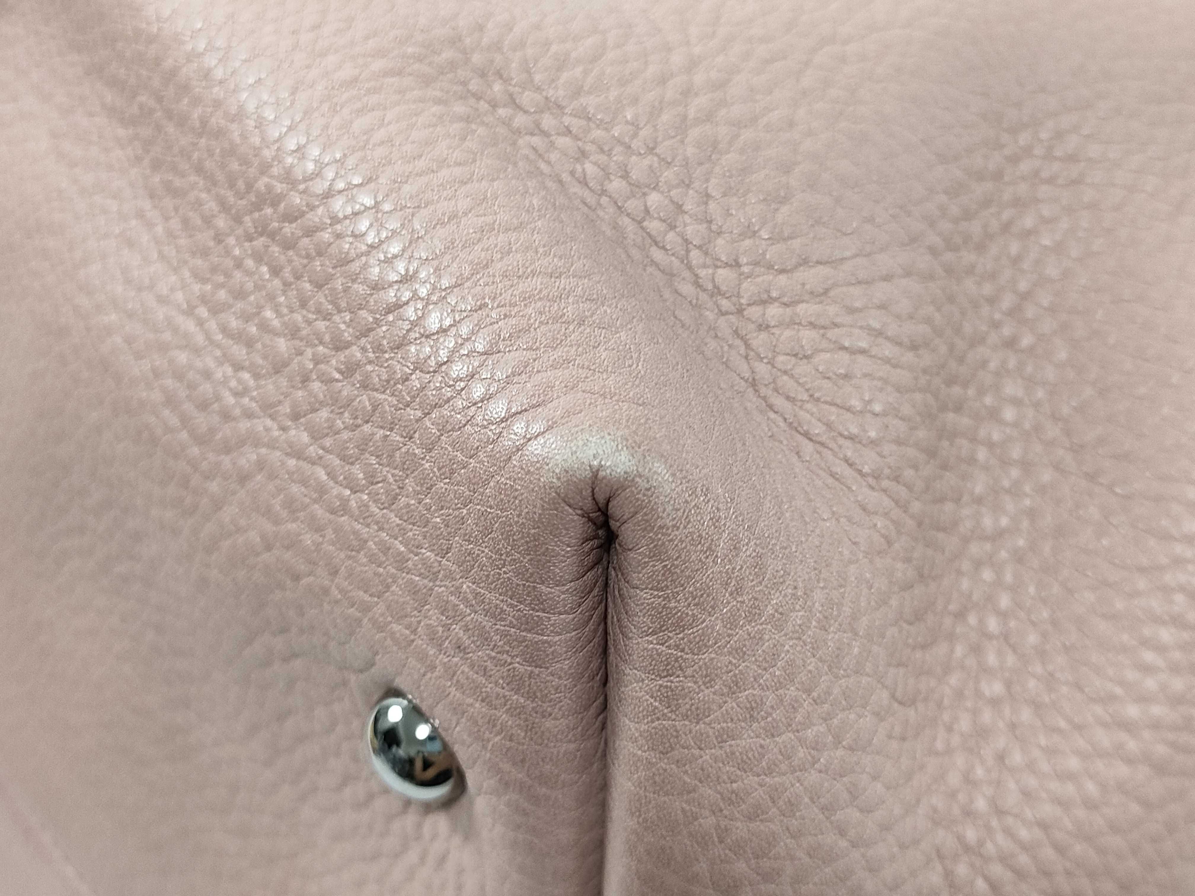 Callie handbag, pink, silver hardware. — view 8