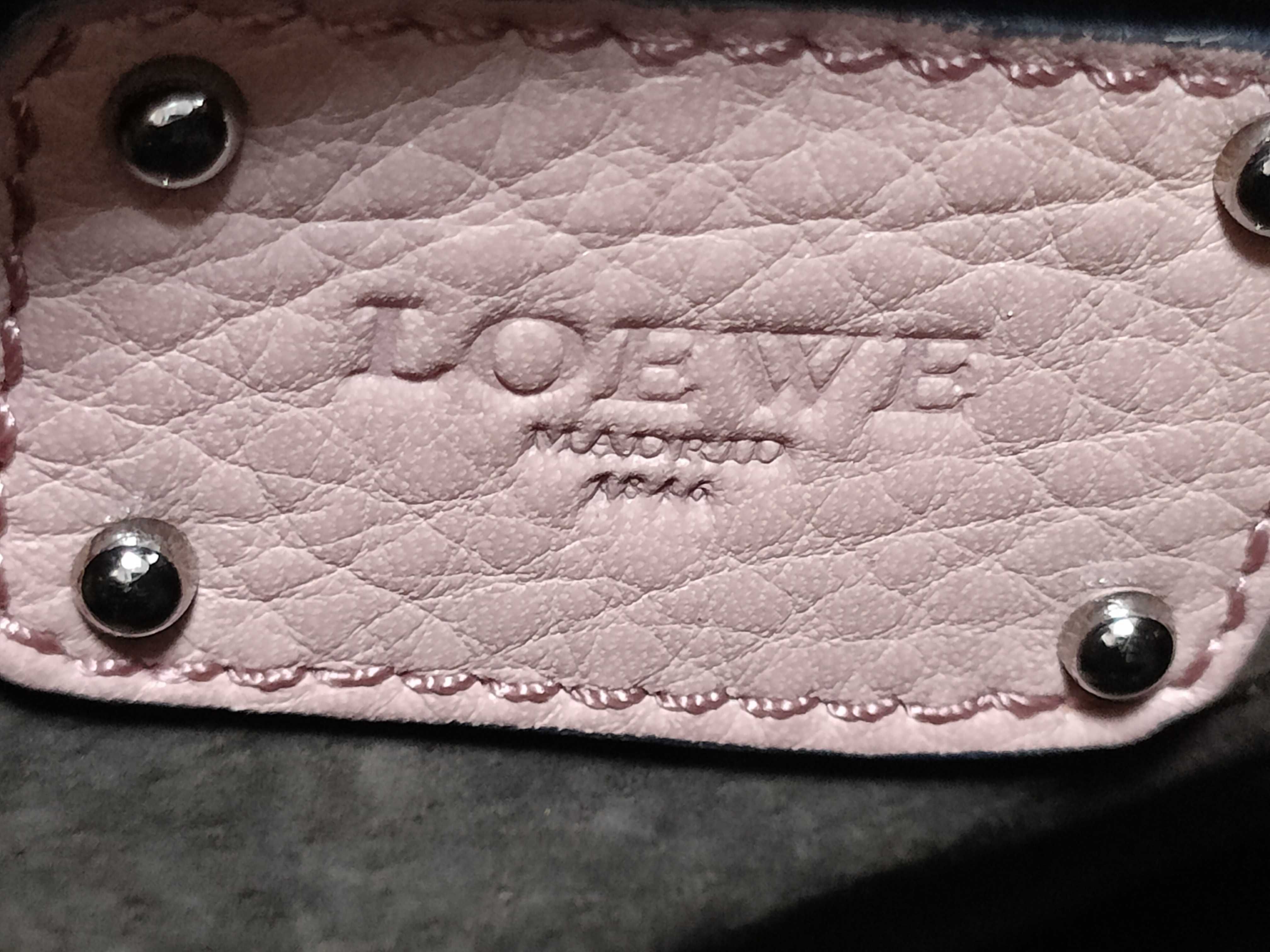 Callie handbag, pink, silver hardware. — view 10
