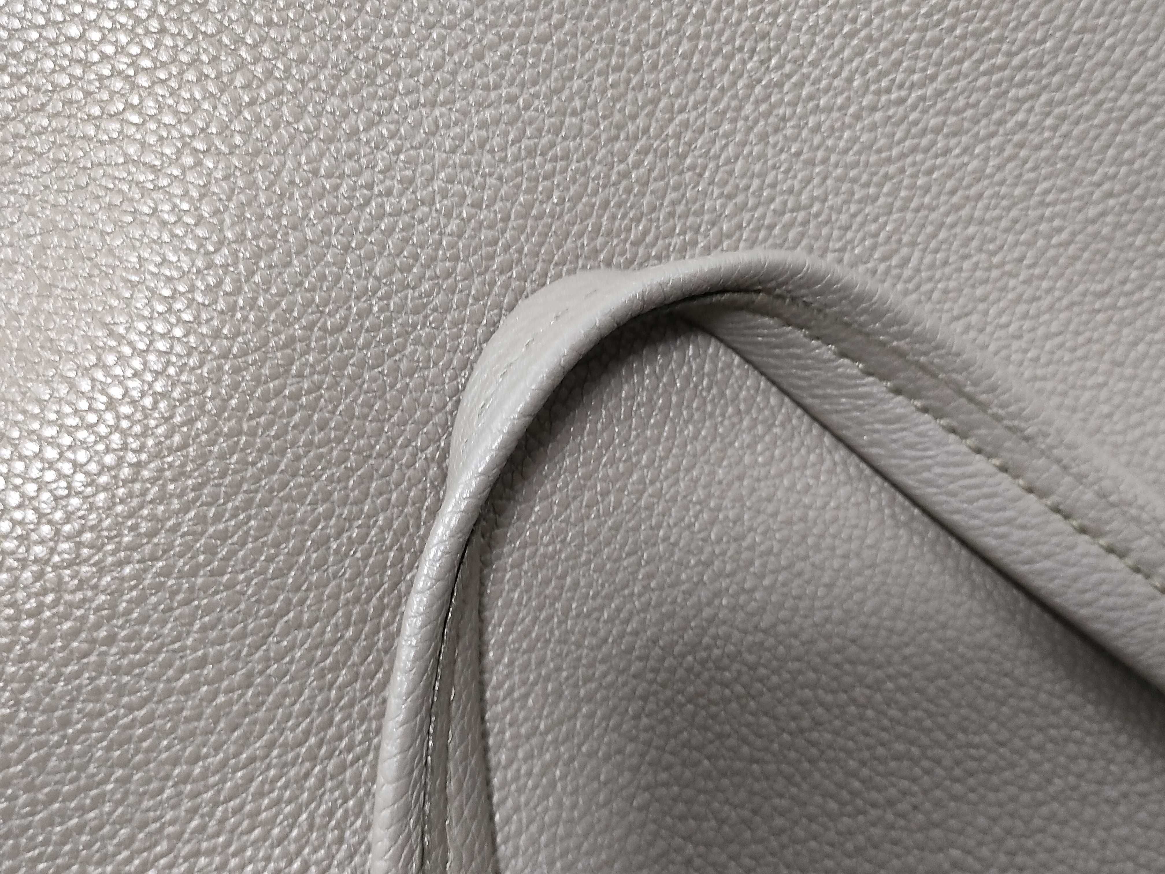 Cabas Phantom Leather Tote Bag, Black Tote Bag — view 12