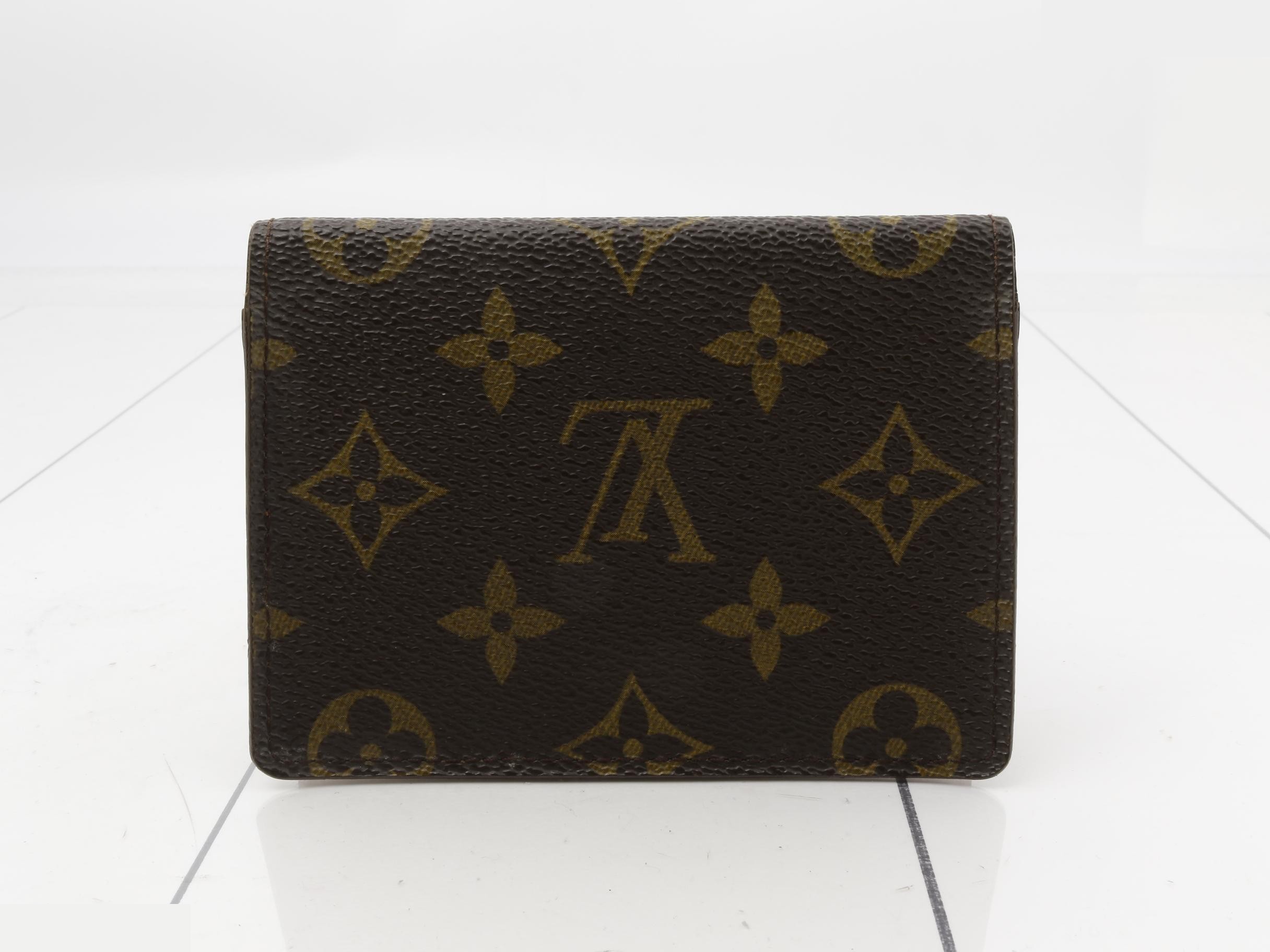 M60533 Monogram Porte II Cartes Vertical Pass Case — view 2
