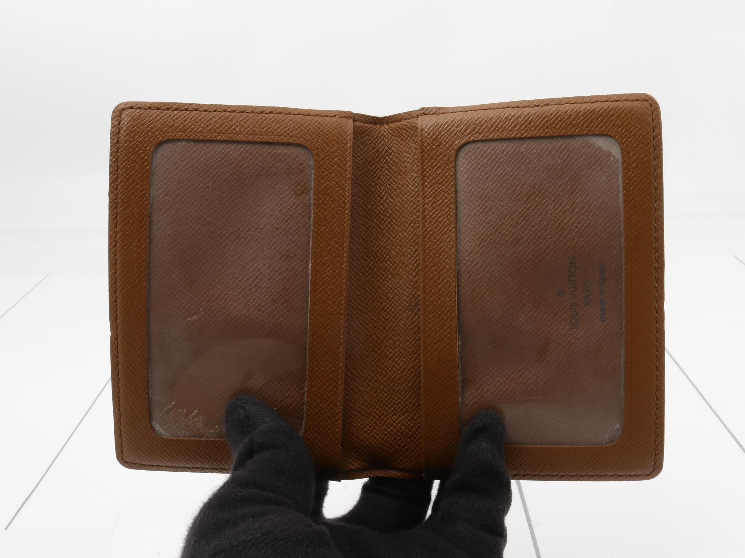 M60533 Monogram Porte II Cartes Vertical Pass Case — view 4