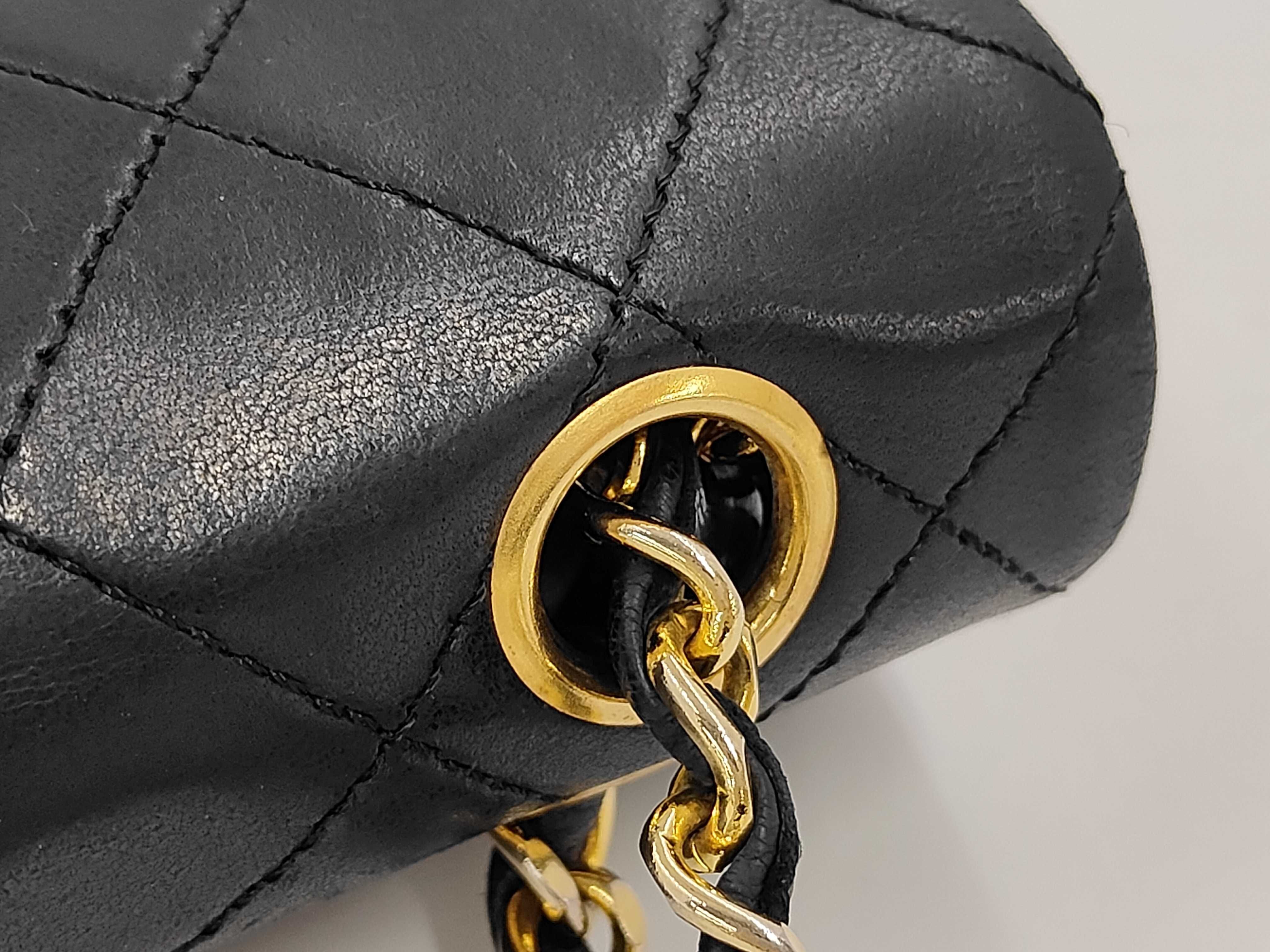 Matelassé Lambskin Shoulder Bag — view 7