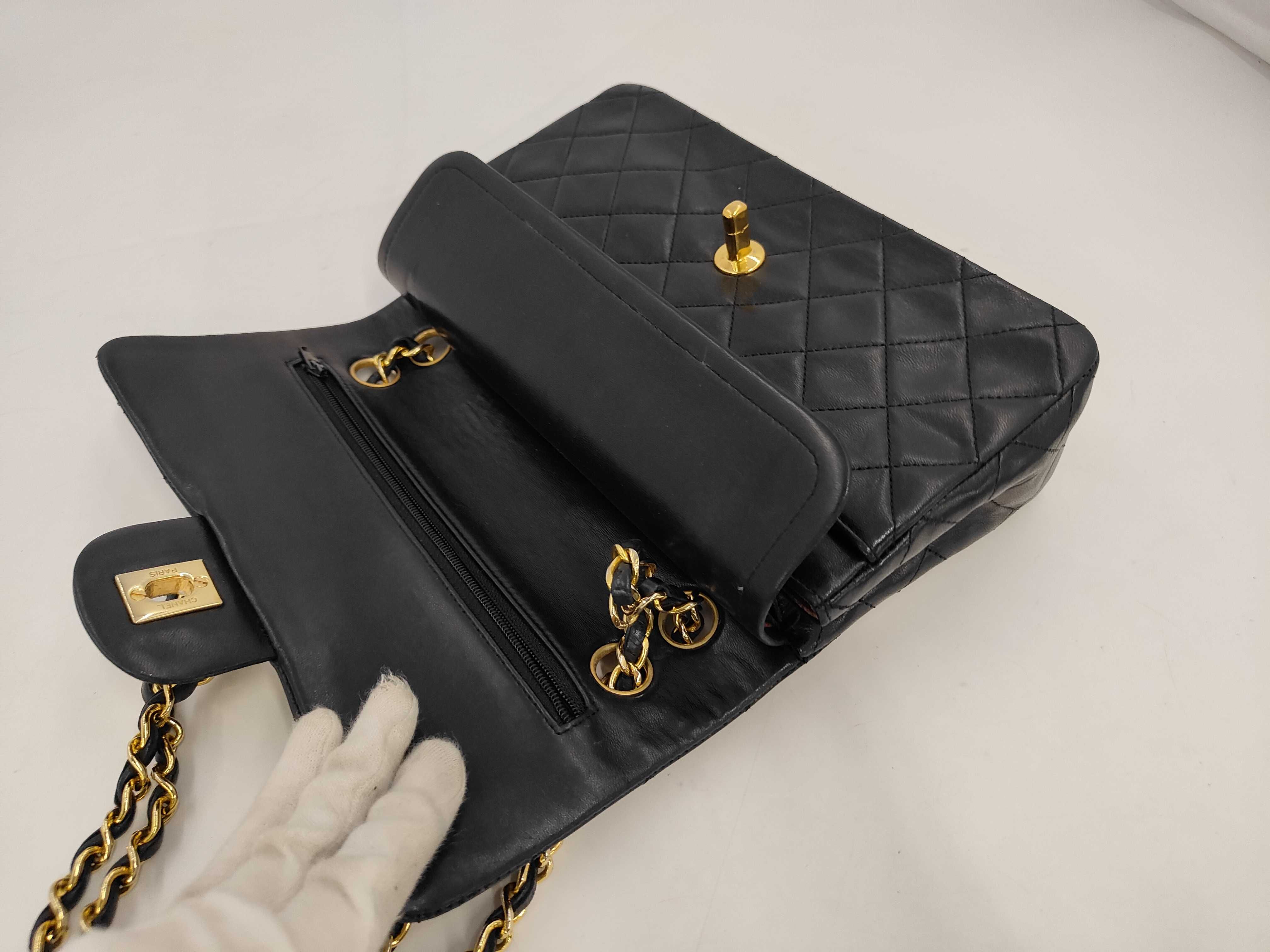 Matelassé Lambskin Shoulder Bag — view 8