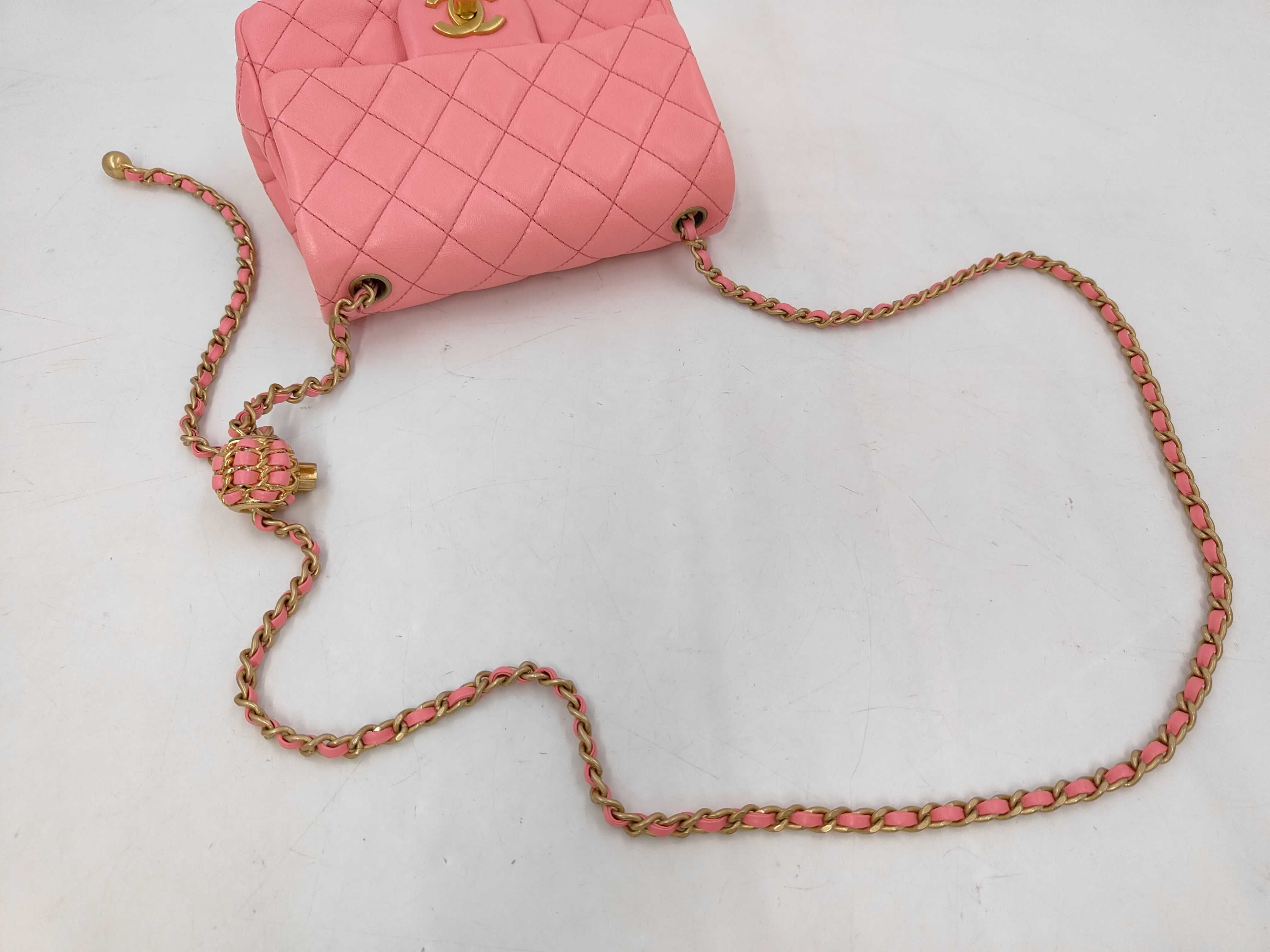 Mini Mat Lamb Pink GP Shoulder Bag — view 3