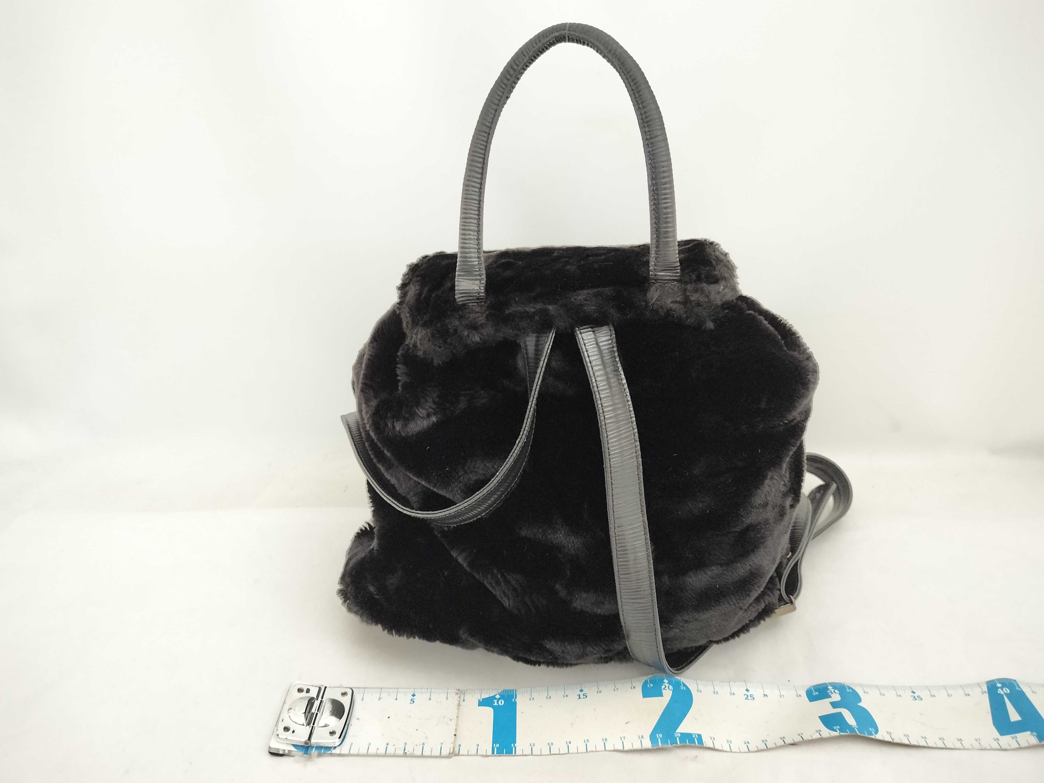 Fur Backpack Rucksack — view 2