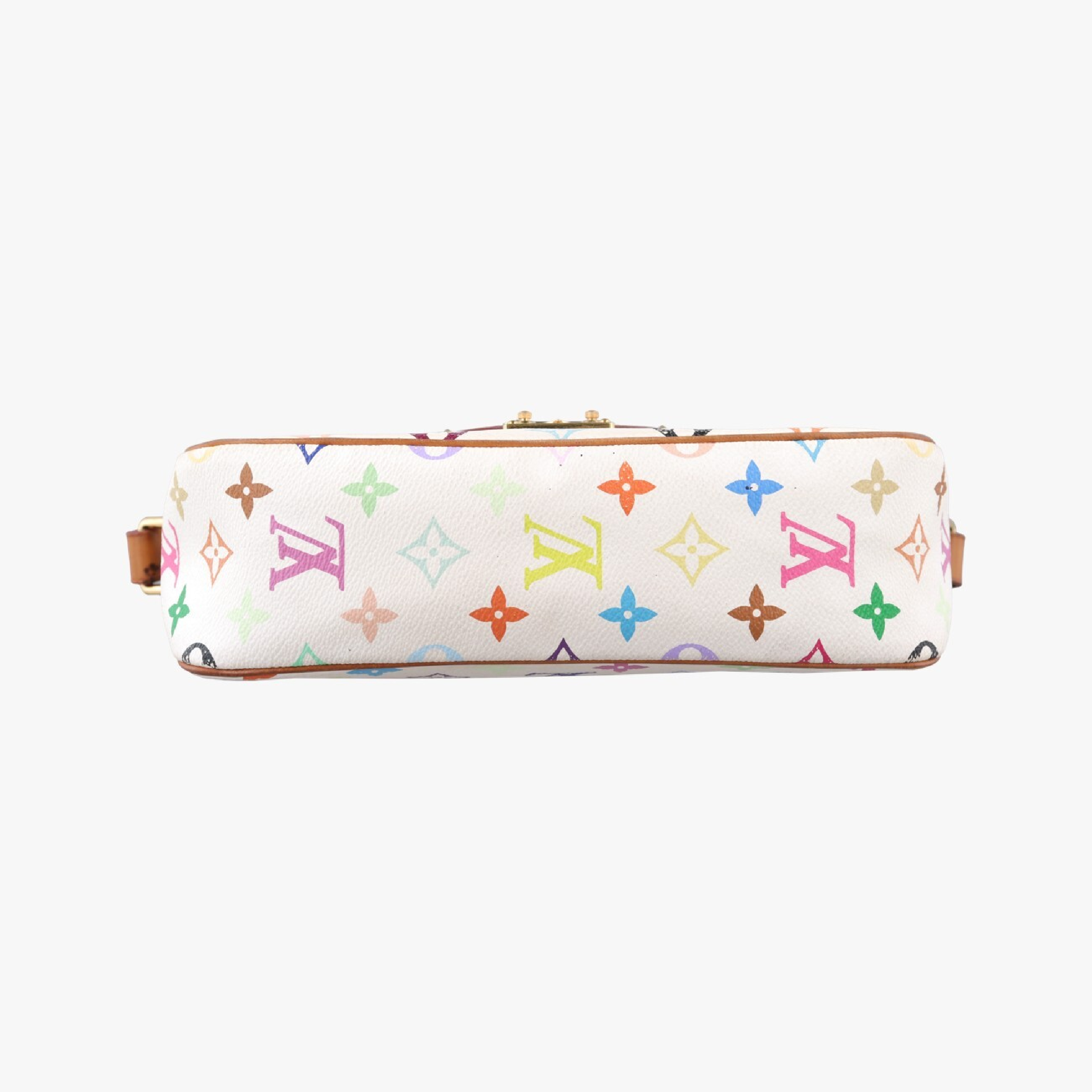 Sologne Blanc Monogram Multicolor M92661 VI0074 Shoulder Bag — view 3