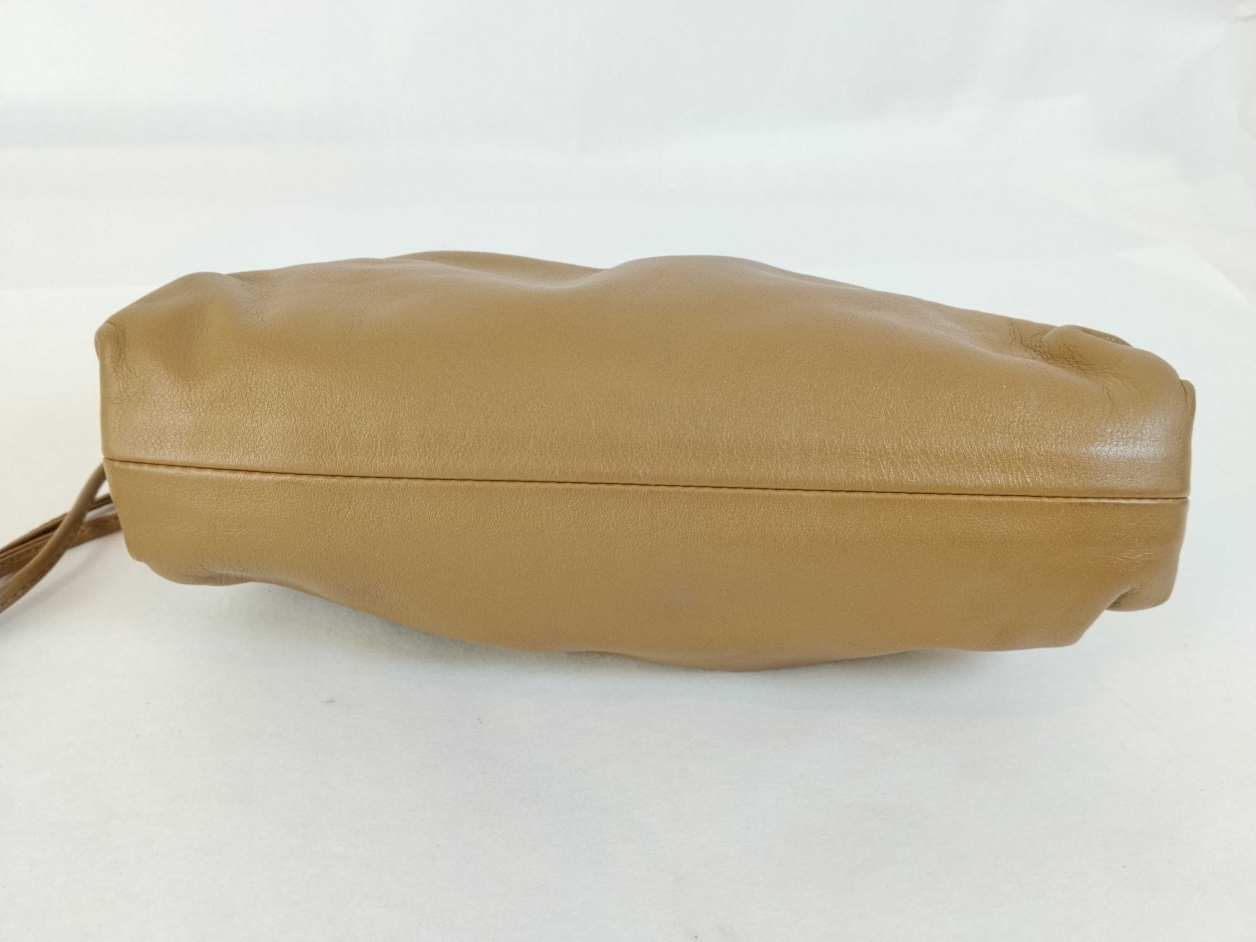 Mini The Pouch Leather Shoulder Bag (Brown) — view 7