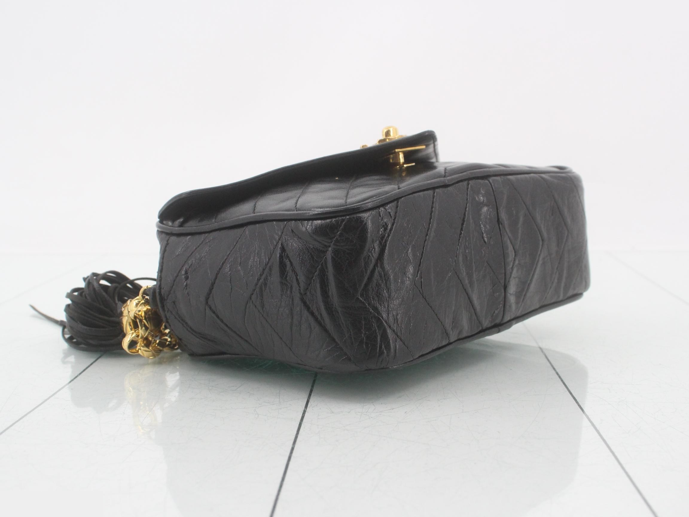 Lambskin Shoulder Bag — view 5