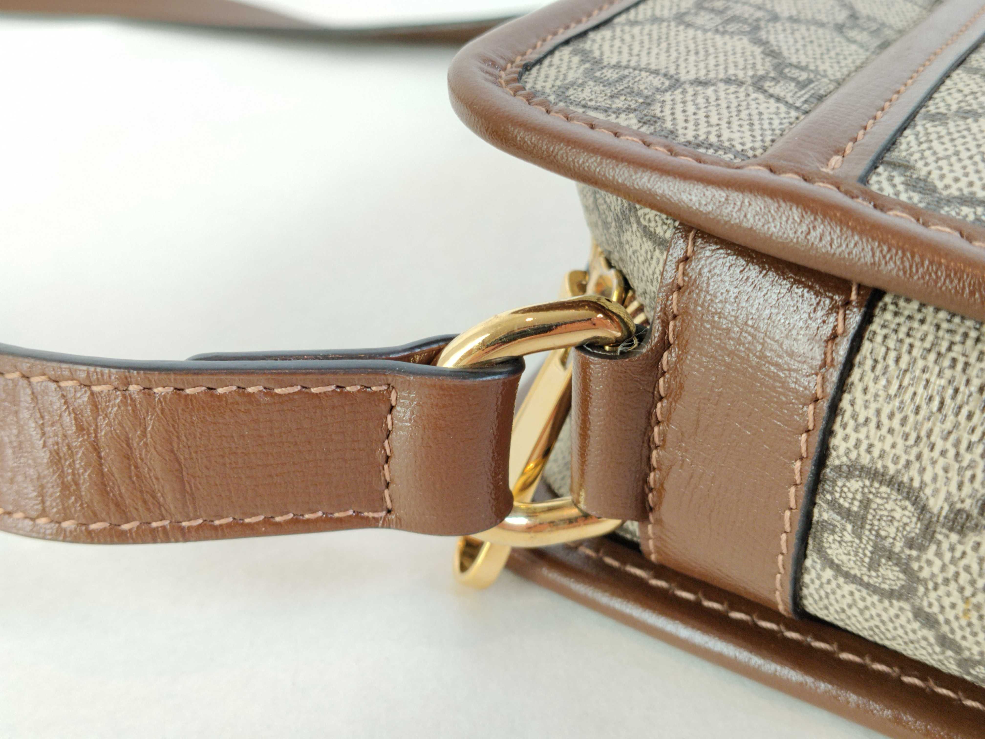 GG Supreme Leather Shoulder Bag — view 5