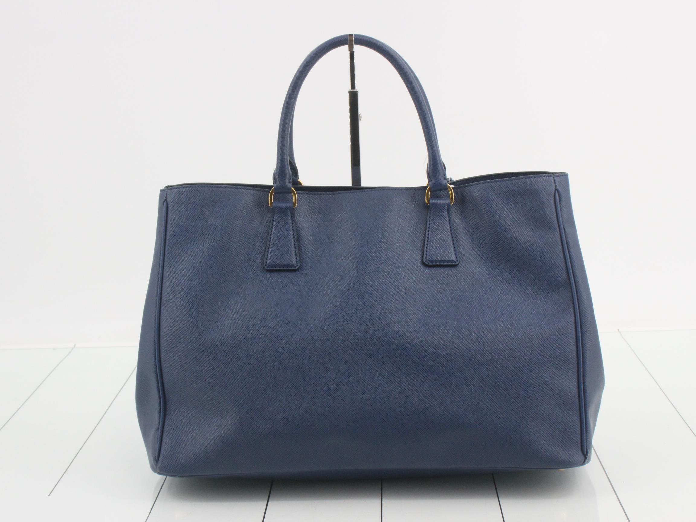 Galleria Saffiano Leather Blue — view 2