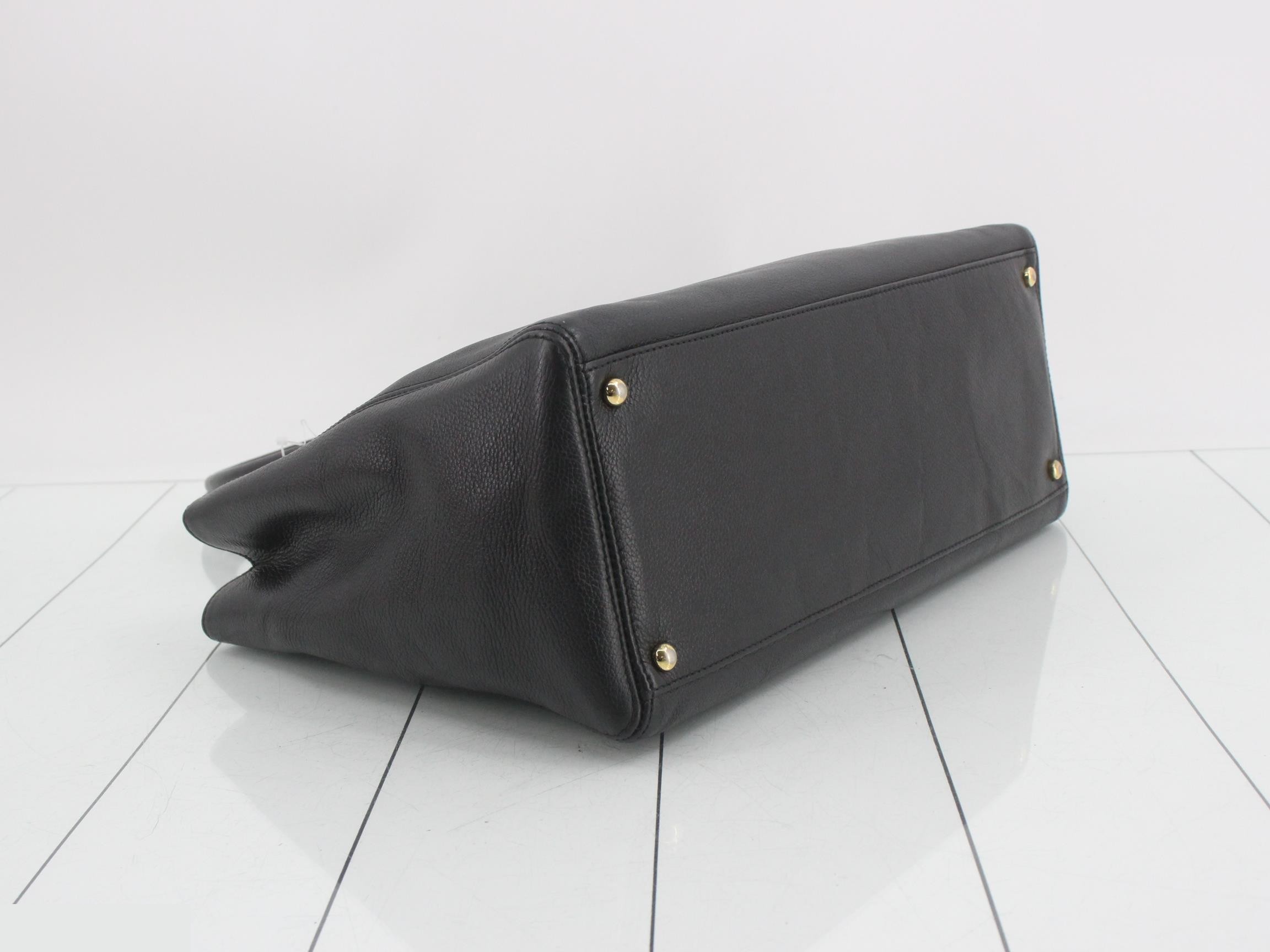 Executive Leather 2-Way Tote Bag — view 5