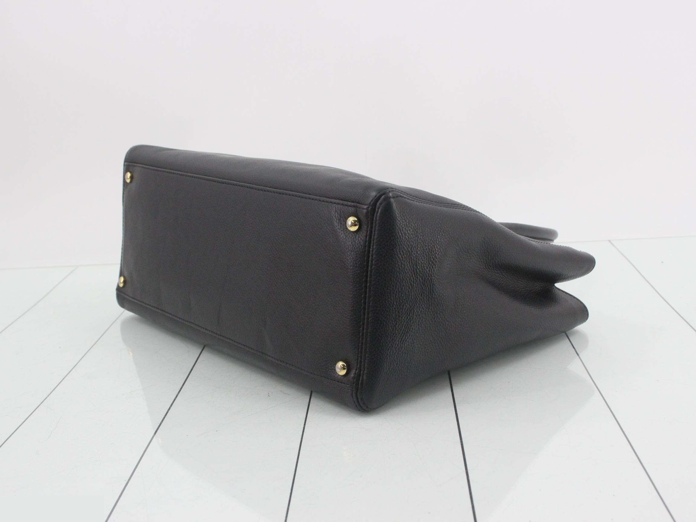 Executive Leather 2-Way Tote Bag — view 6