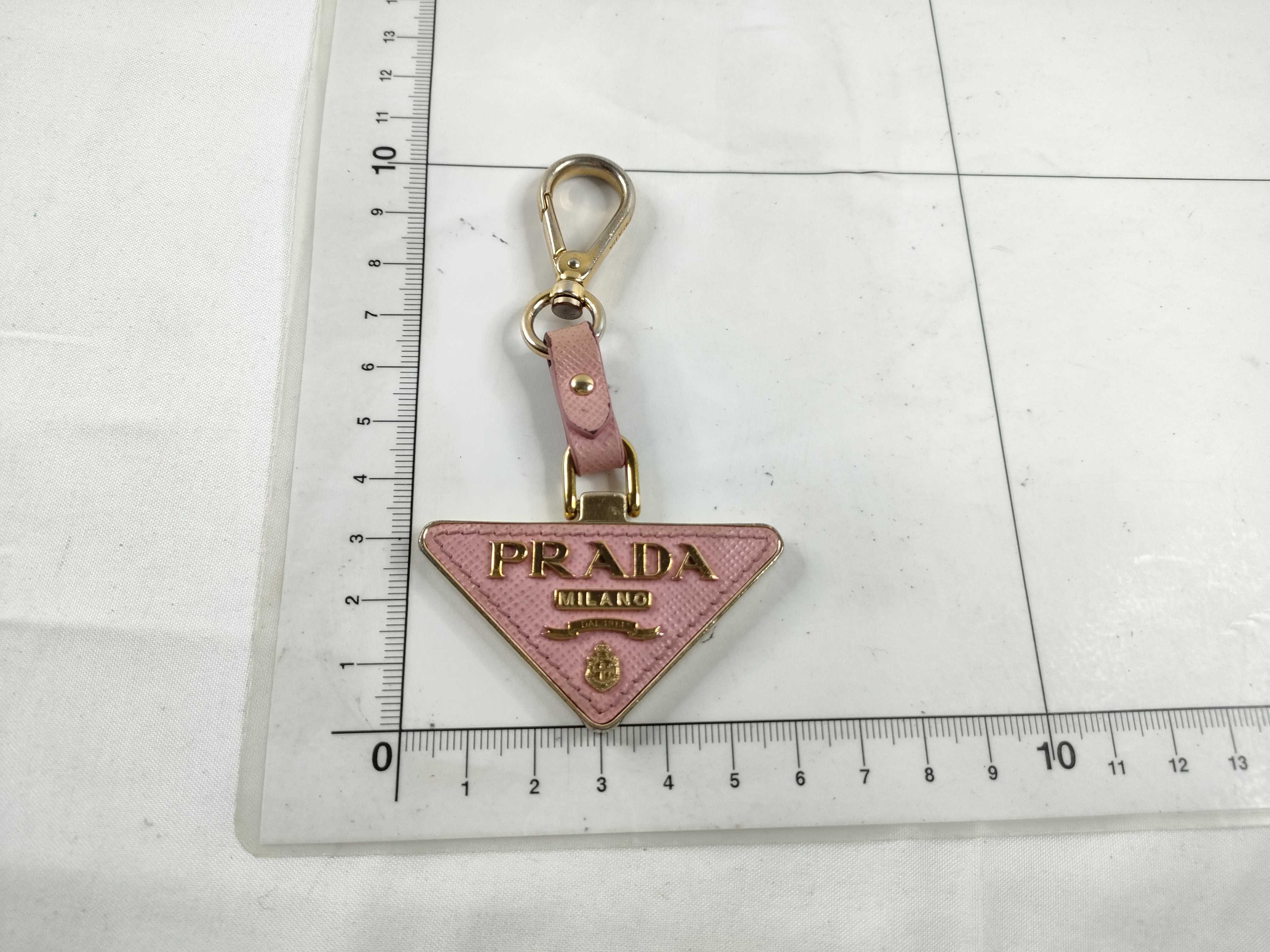 Triangle Plate Logo Charm Key Case Key Holder Key Cases & Key Holders — view 8
