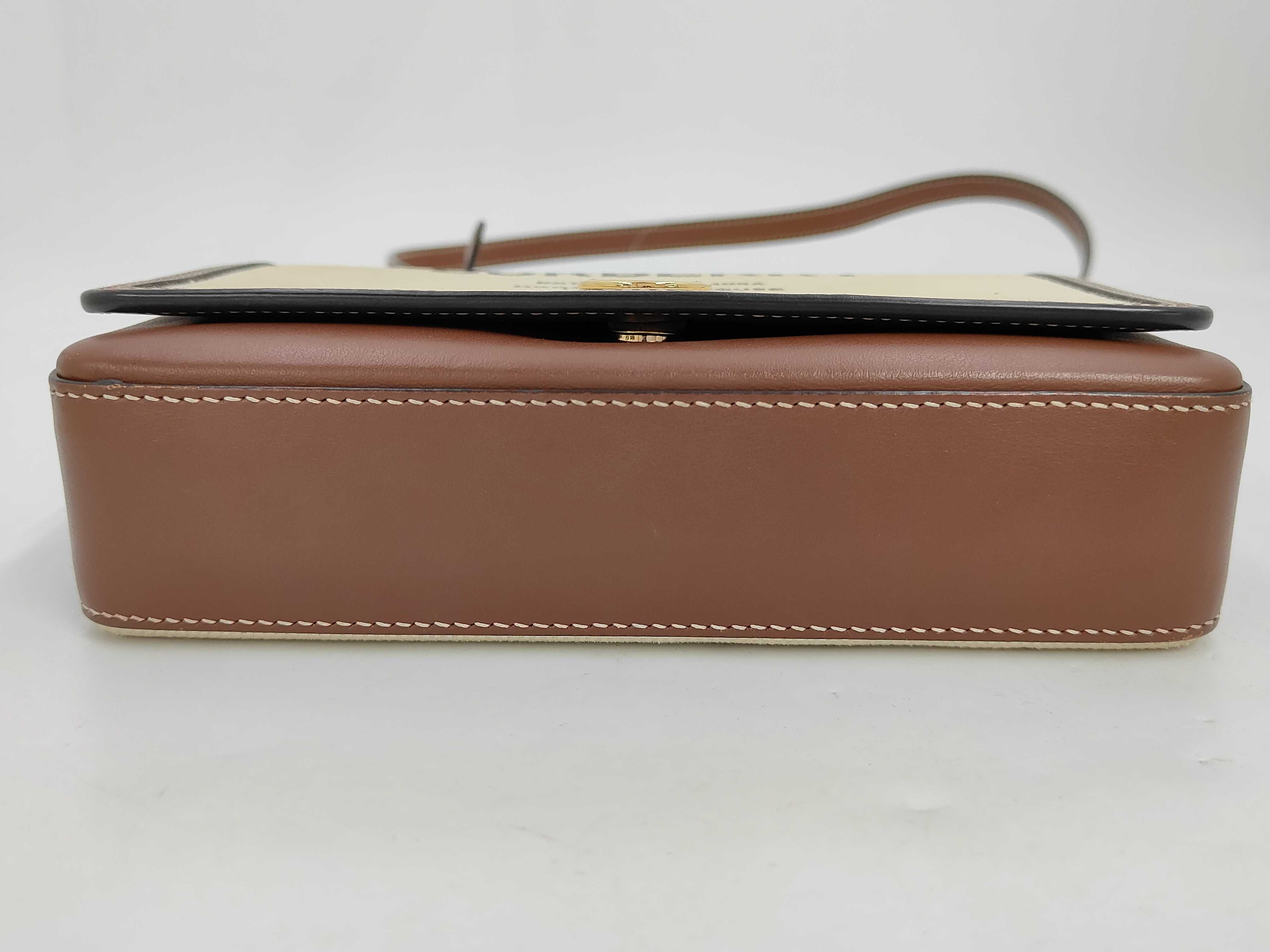 Horseferry Print Canvas & Leather Shoulder Bag — view 4
