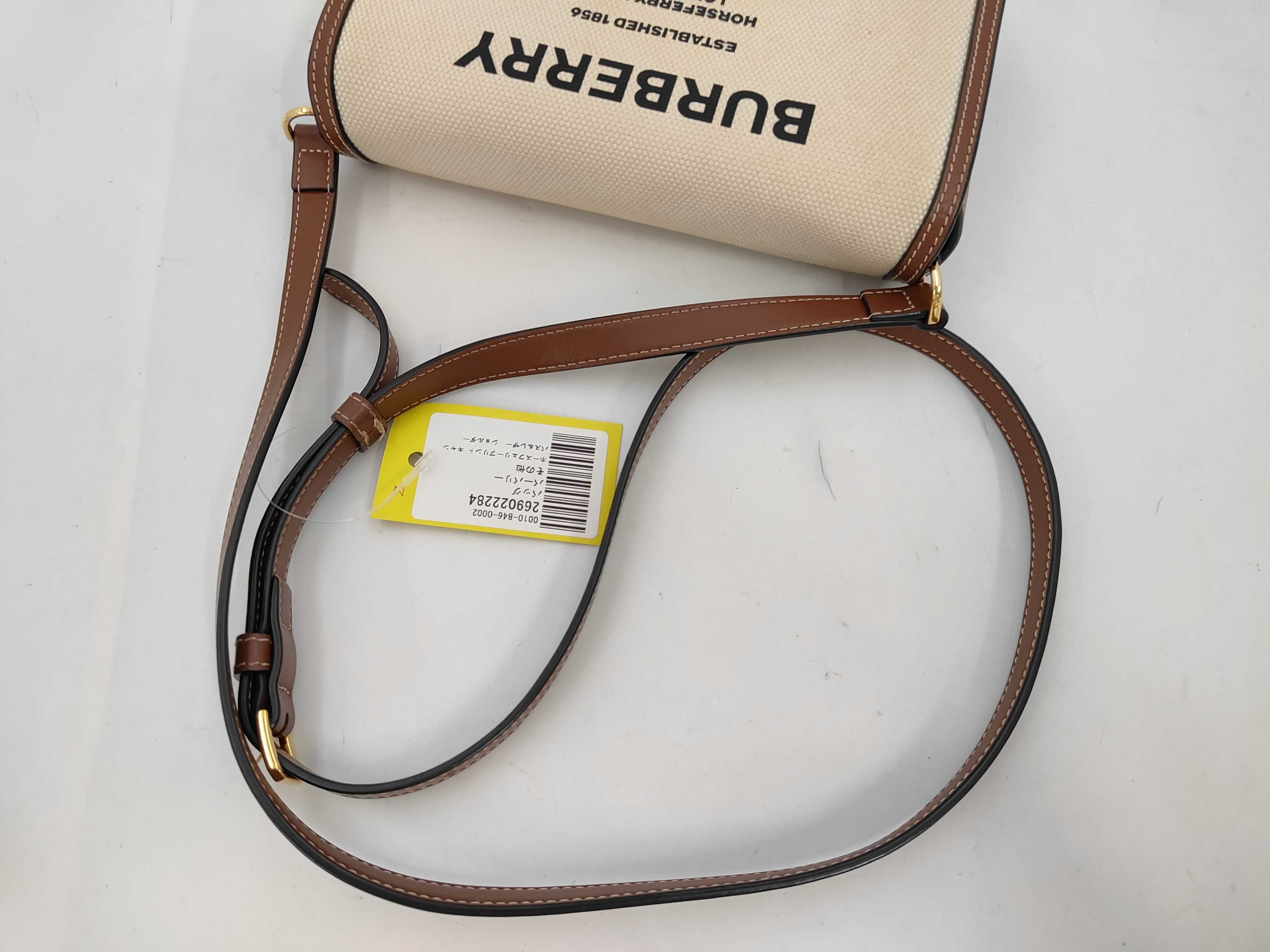 Horseferry Print Canvas & Leather Shoulder Bag — view 5