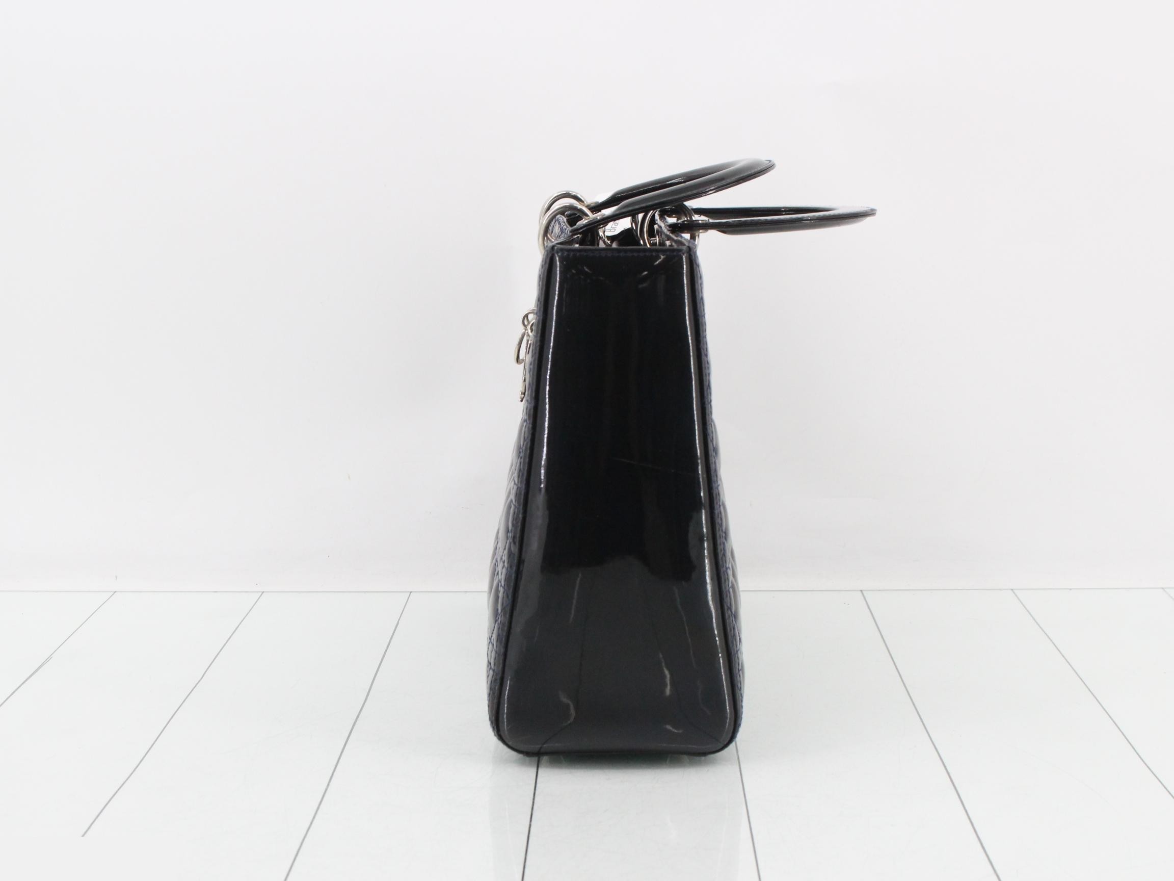Lady Dior Cannage 2-Way Shoulder Handbag — view 3