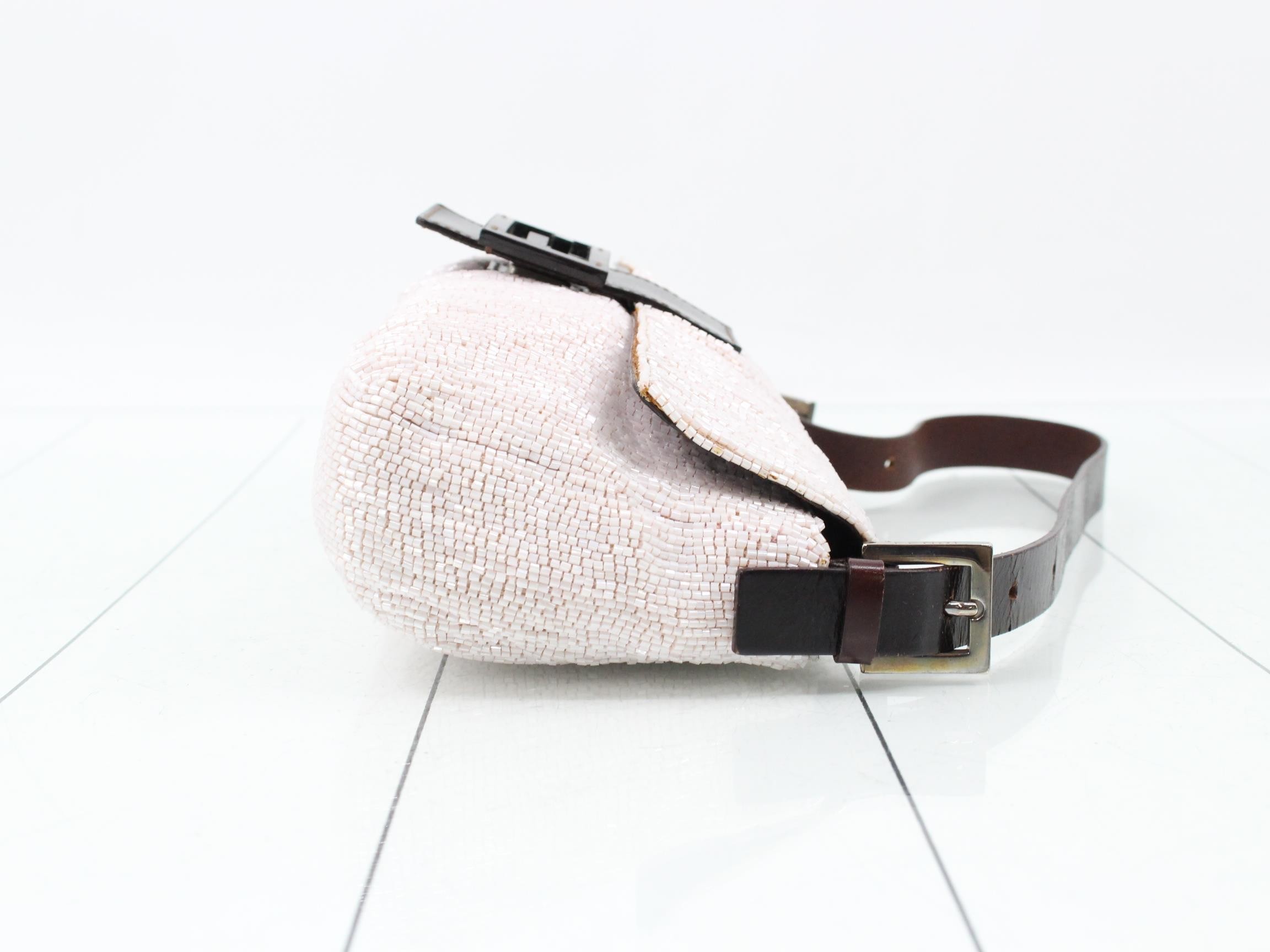 Mamma Bucket Beaded One-Shoulder Bag — view 3