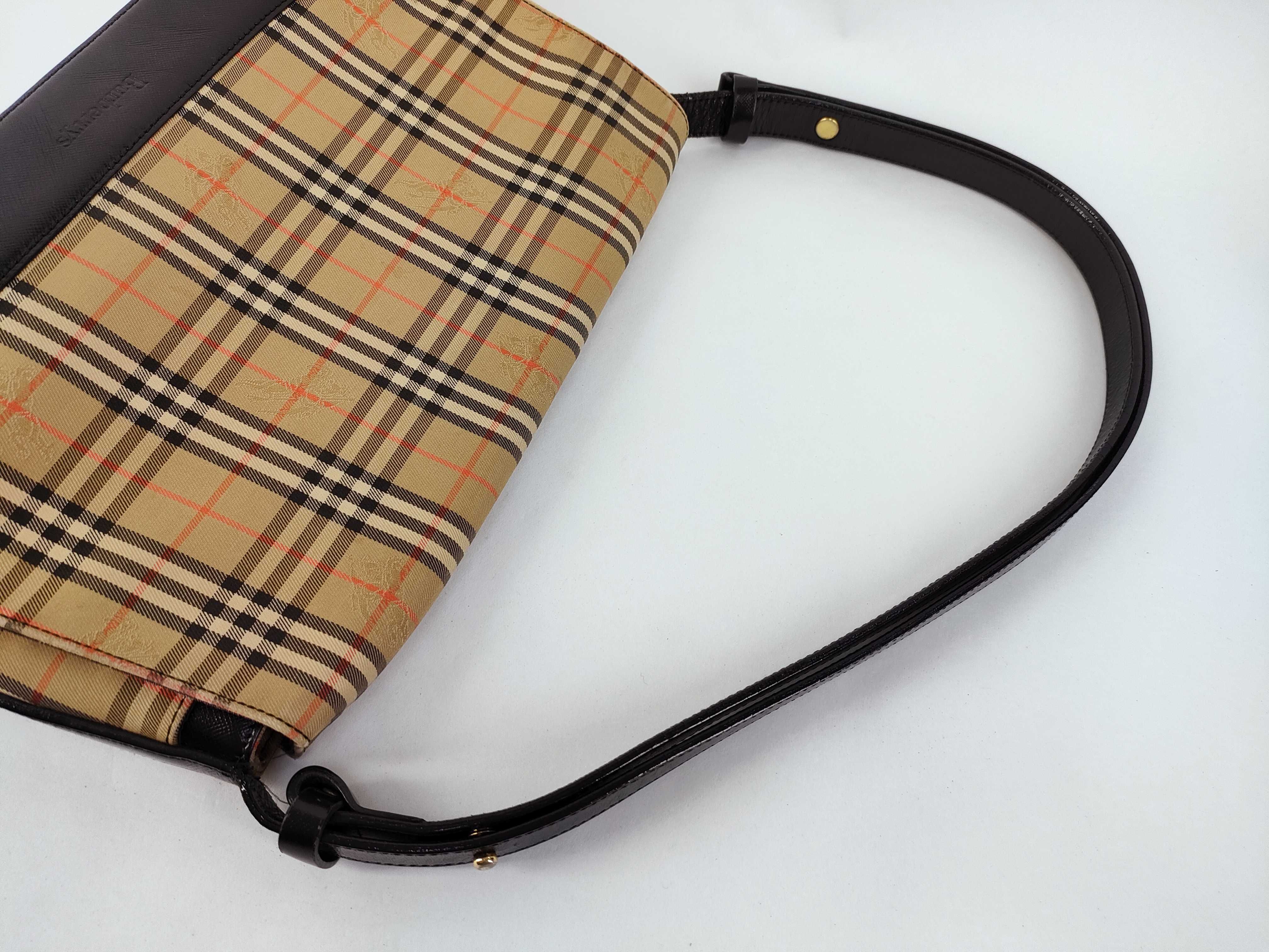 Nova Check Shadow Horse Shoulder Bag — view 3