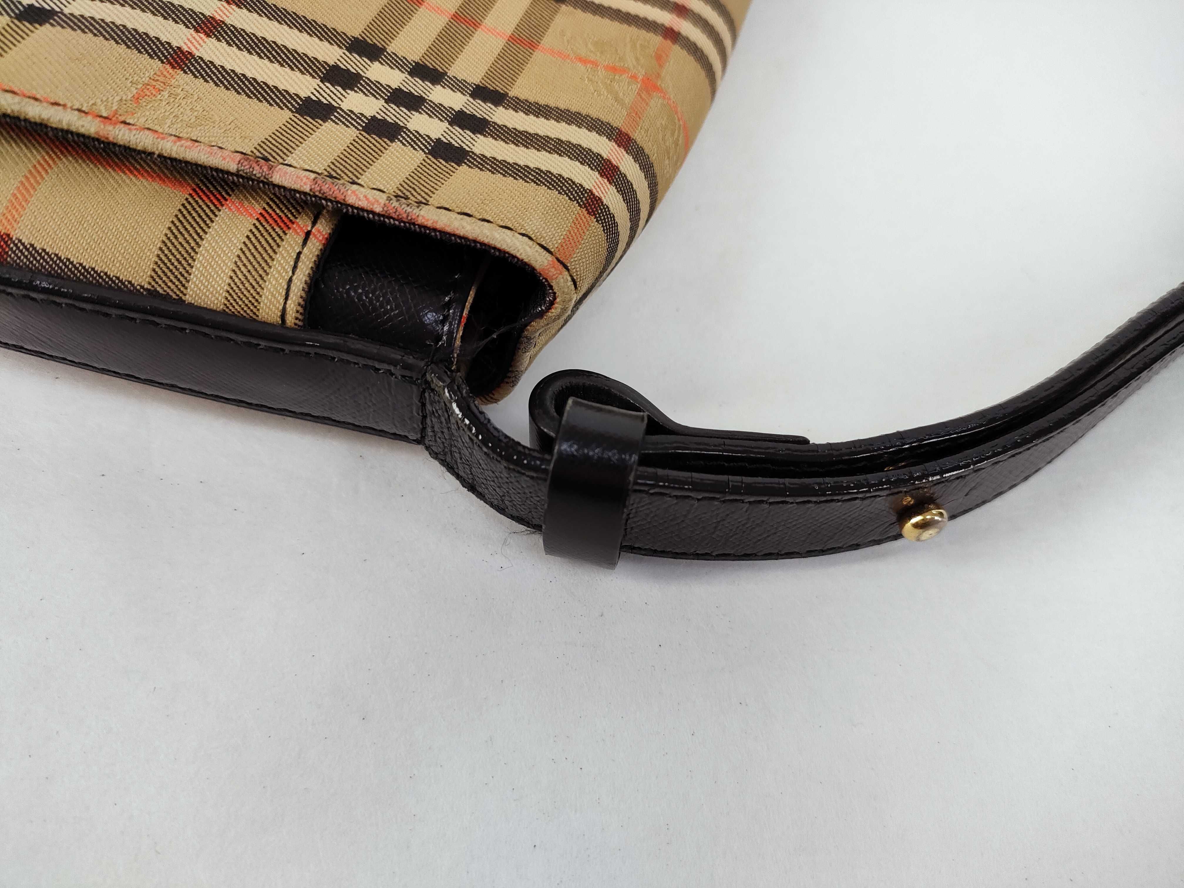 Nova Check Shadow Horse Shoulder Bag — view 5