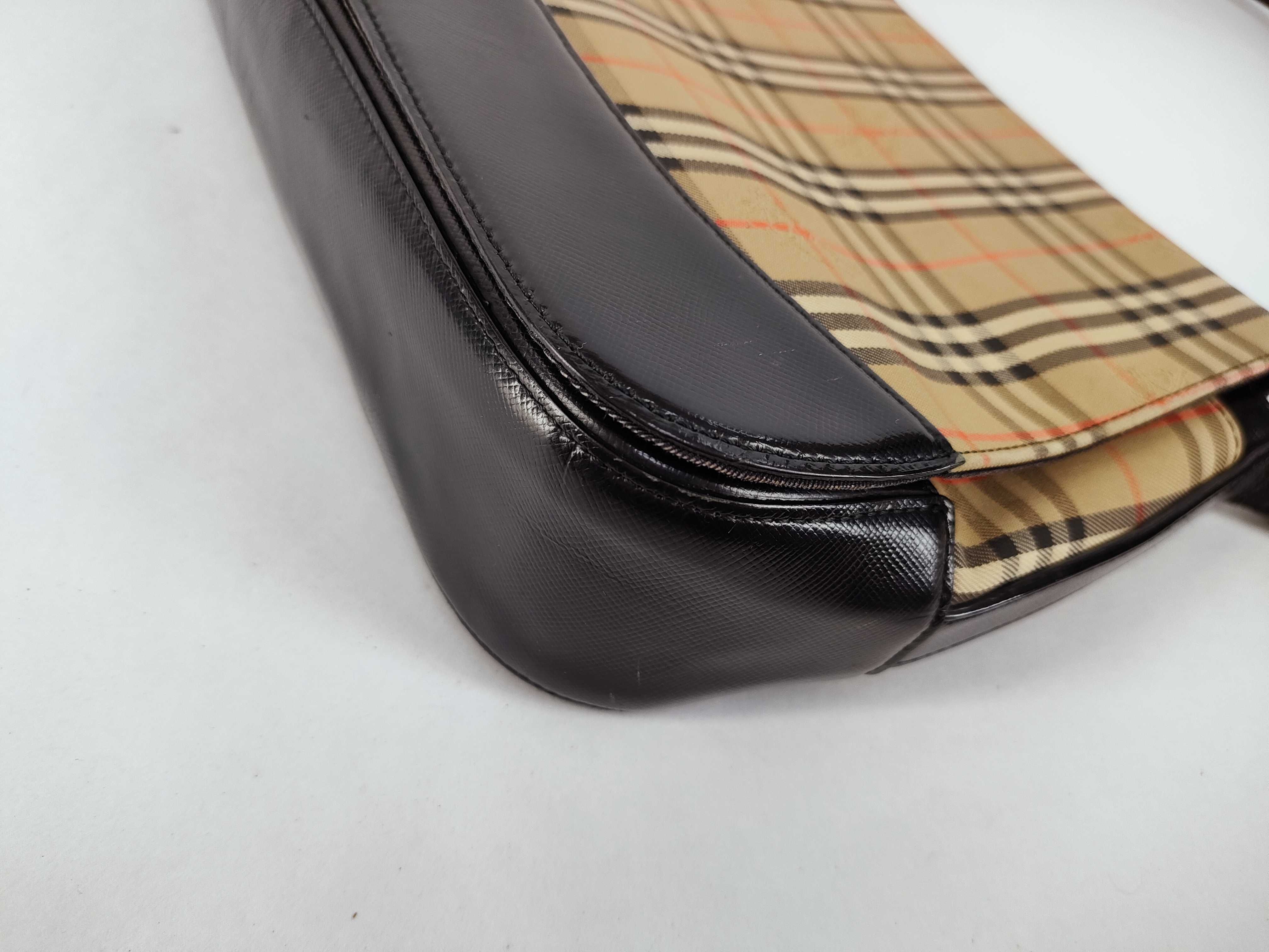 Nova Check Shadow Horse Shoulder Bag — view 6