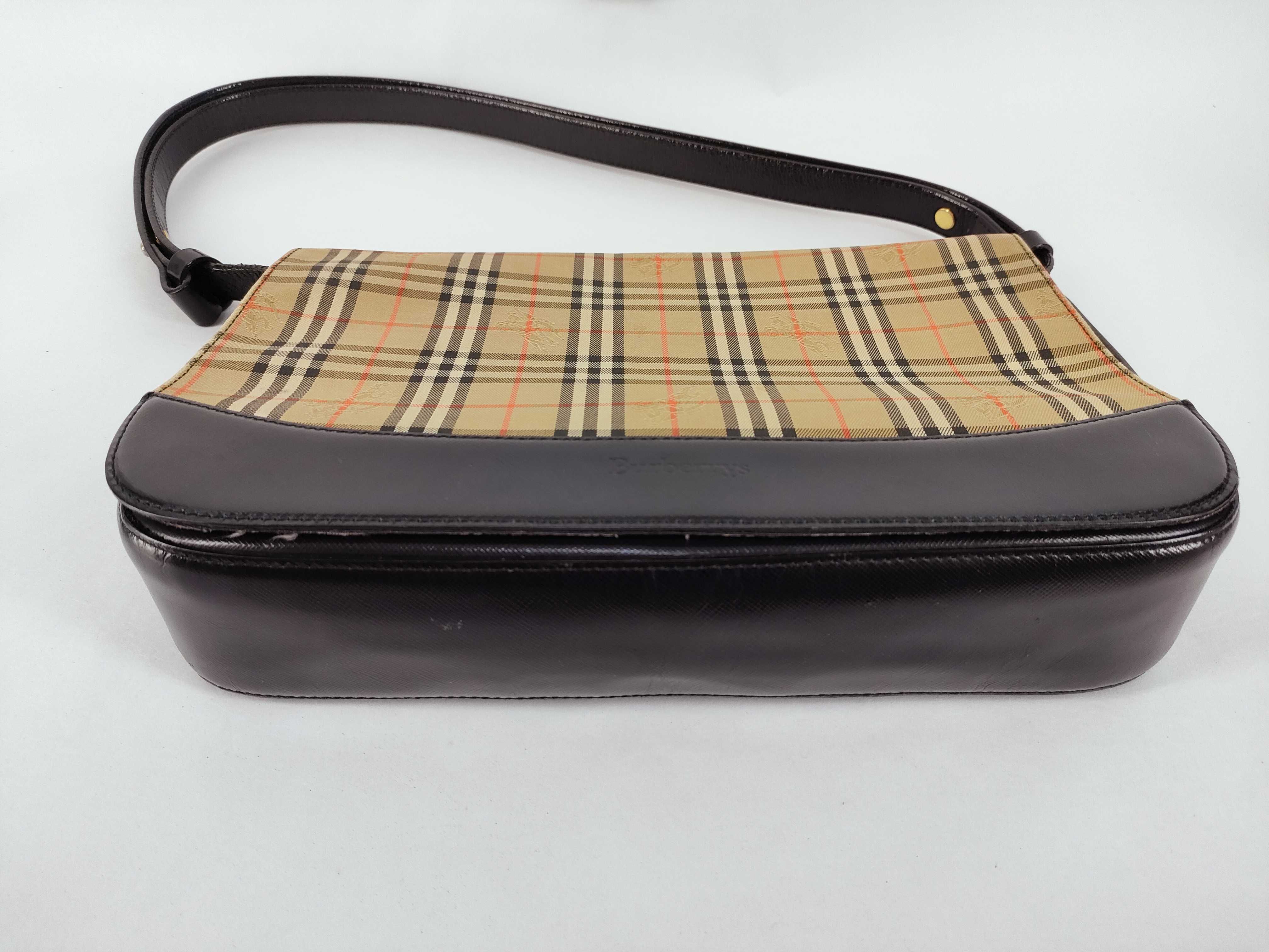 Nova Check Shadow Horse Shoulder Bag — view 7