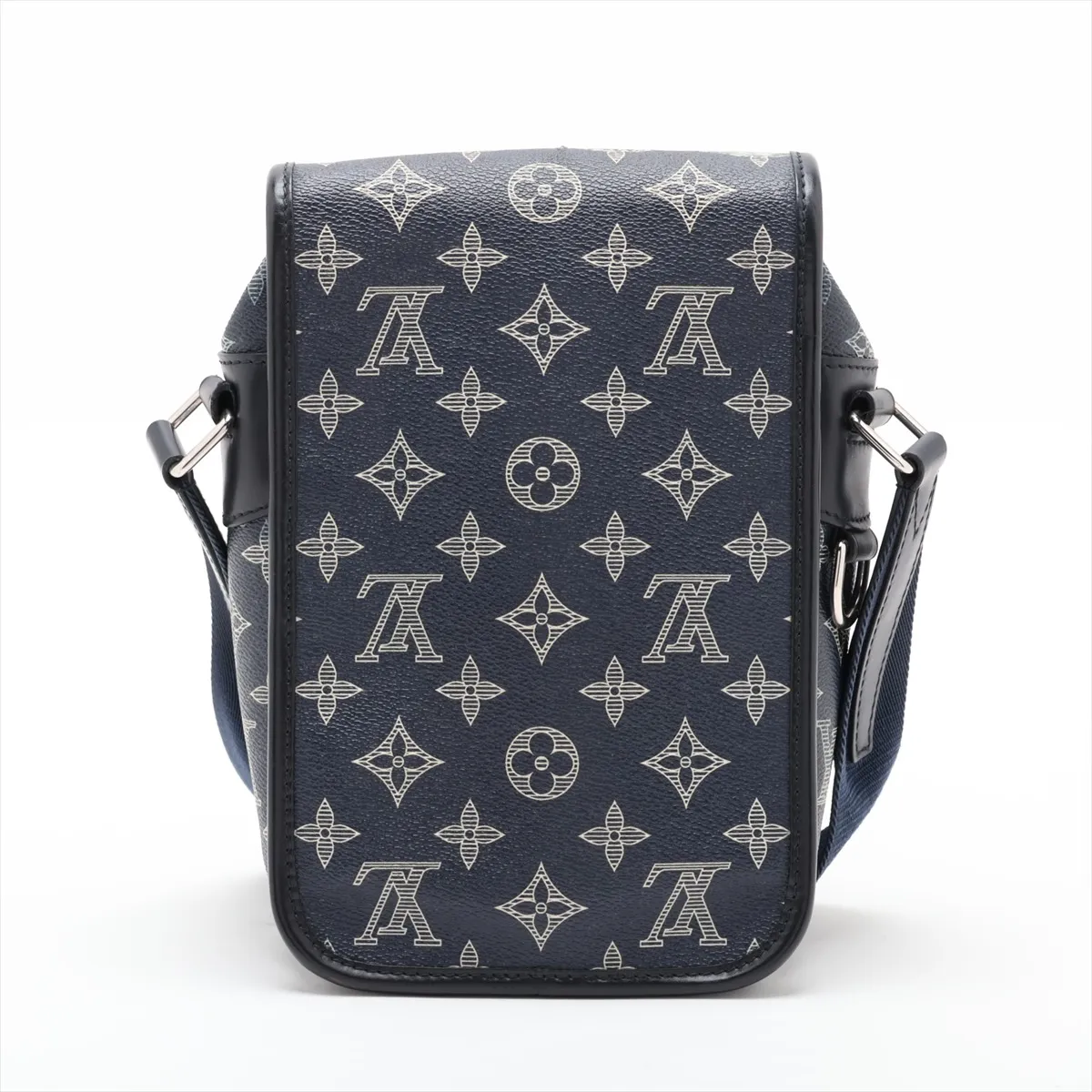 Monogram Savannah Messenger BB M54246 FO0127 Navy (RFID detected) — view 2