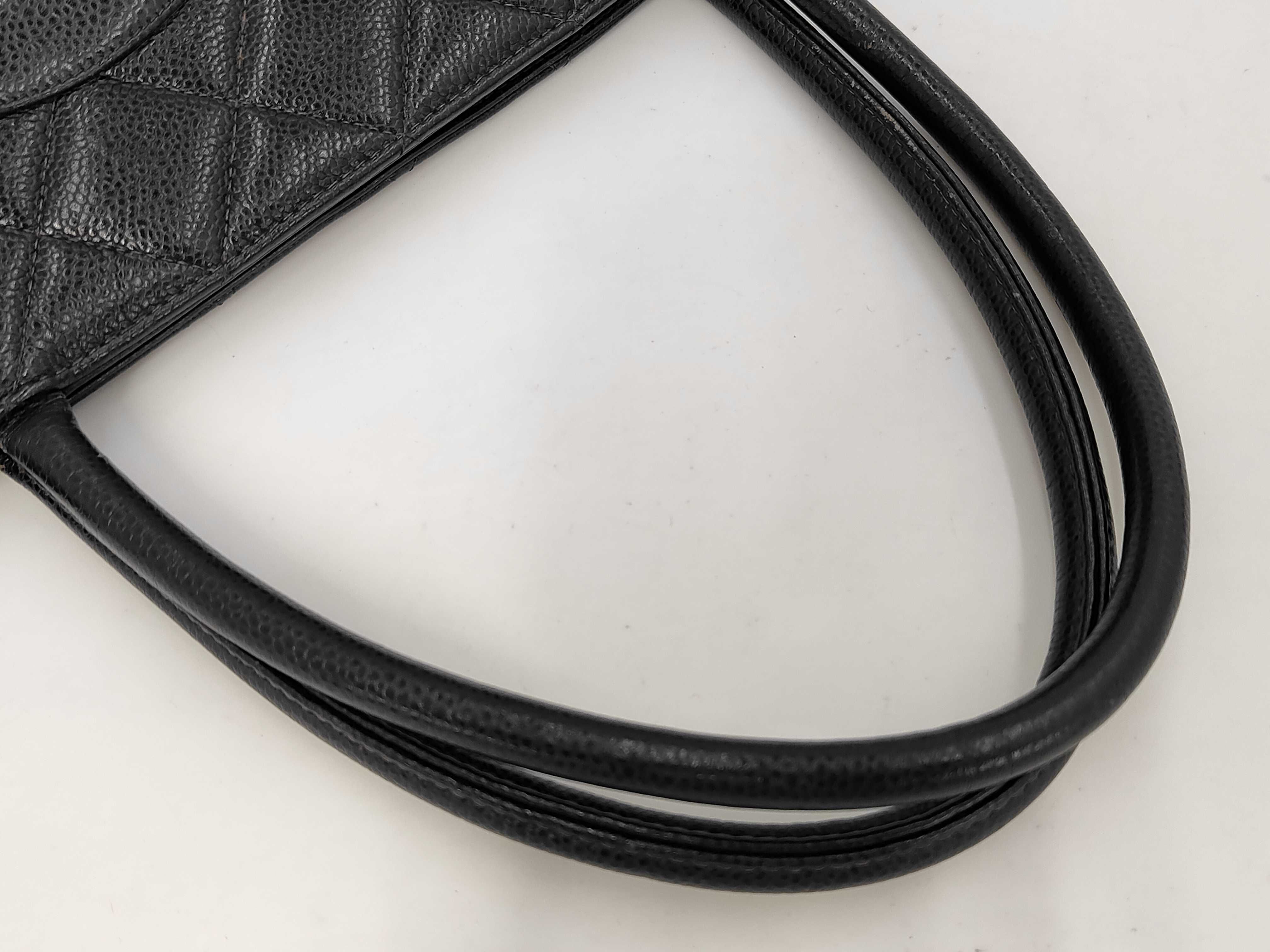 Reissue Tote Bag, Caviar Leather, Silver Hardware, with Original Seal. — view 5