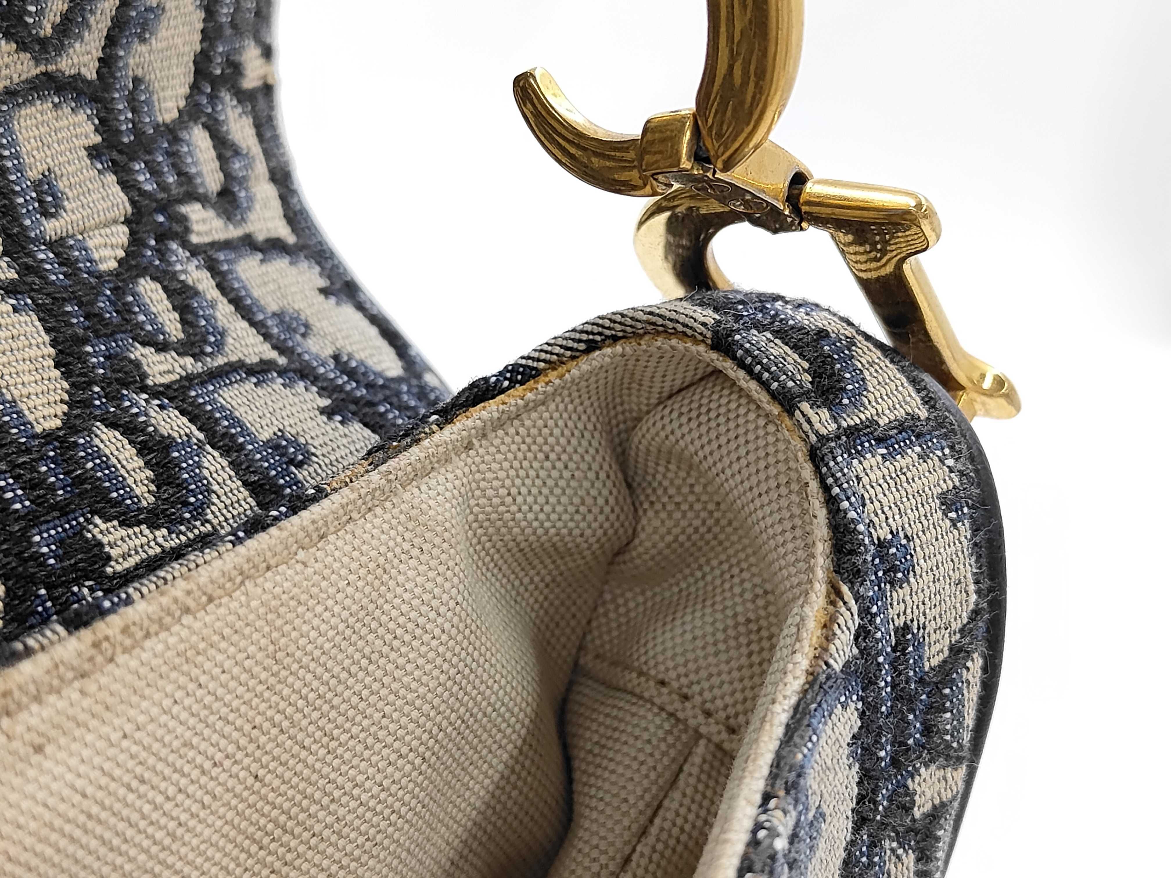Oblique Saddle Handbag — view 11