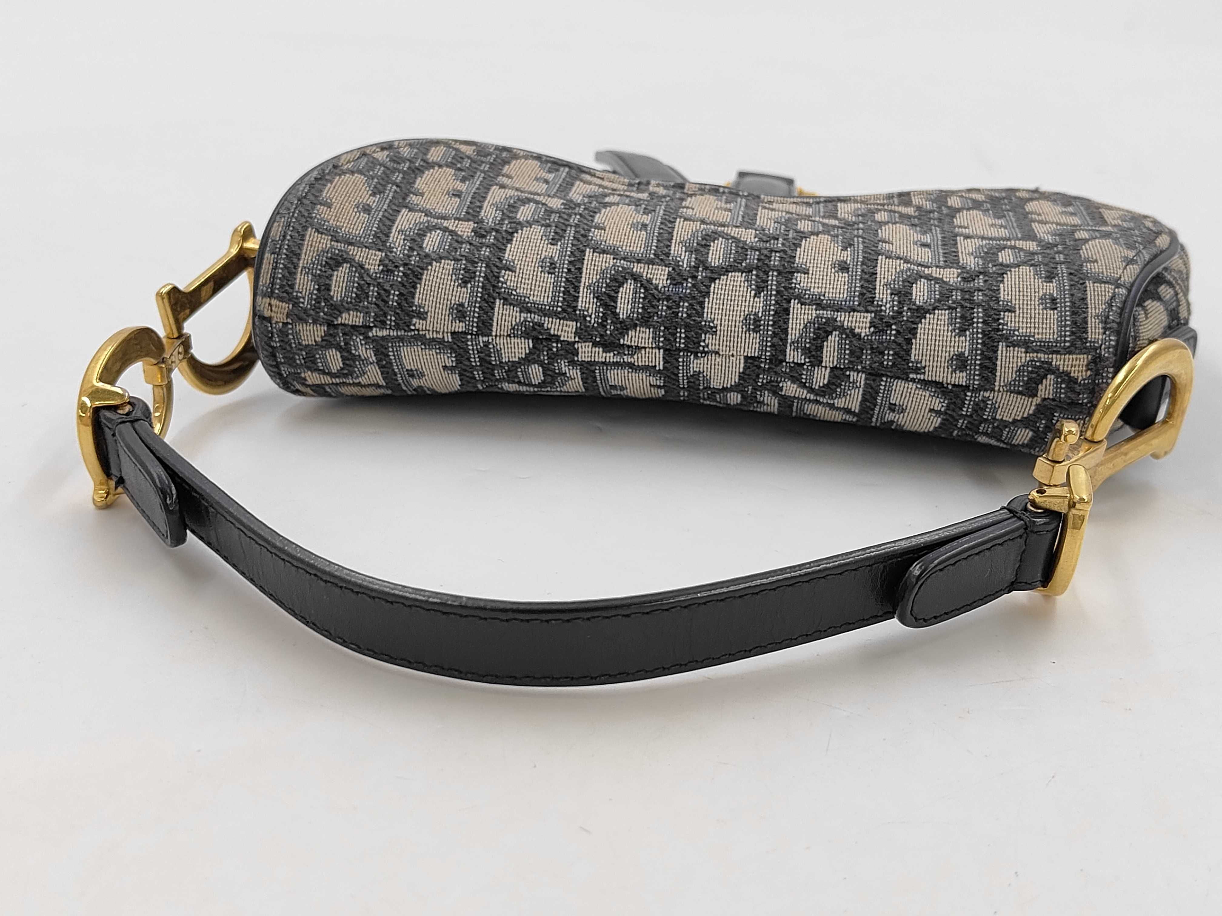 Oblique Saddle Handbag — view 3
