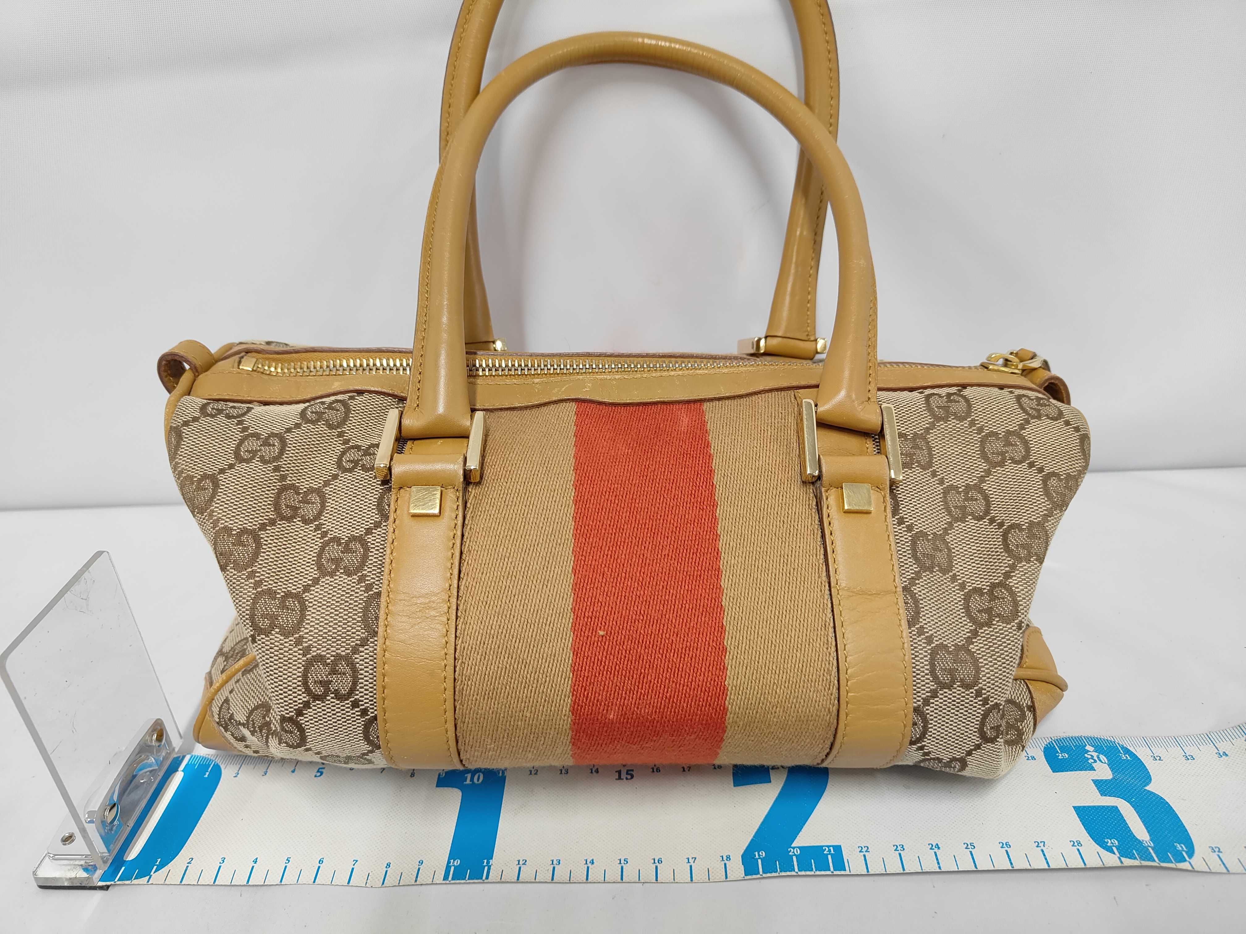 GG Canvas Sherry Boston Bag — view 2