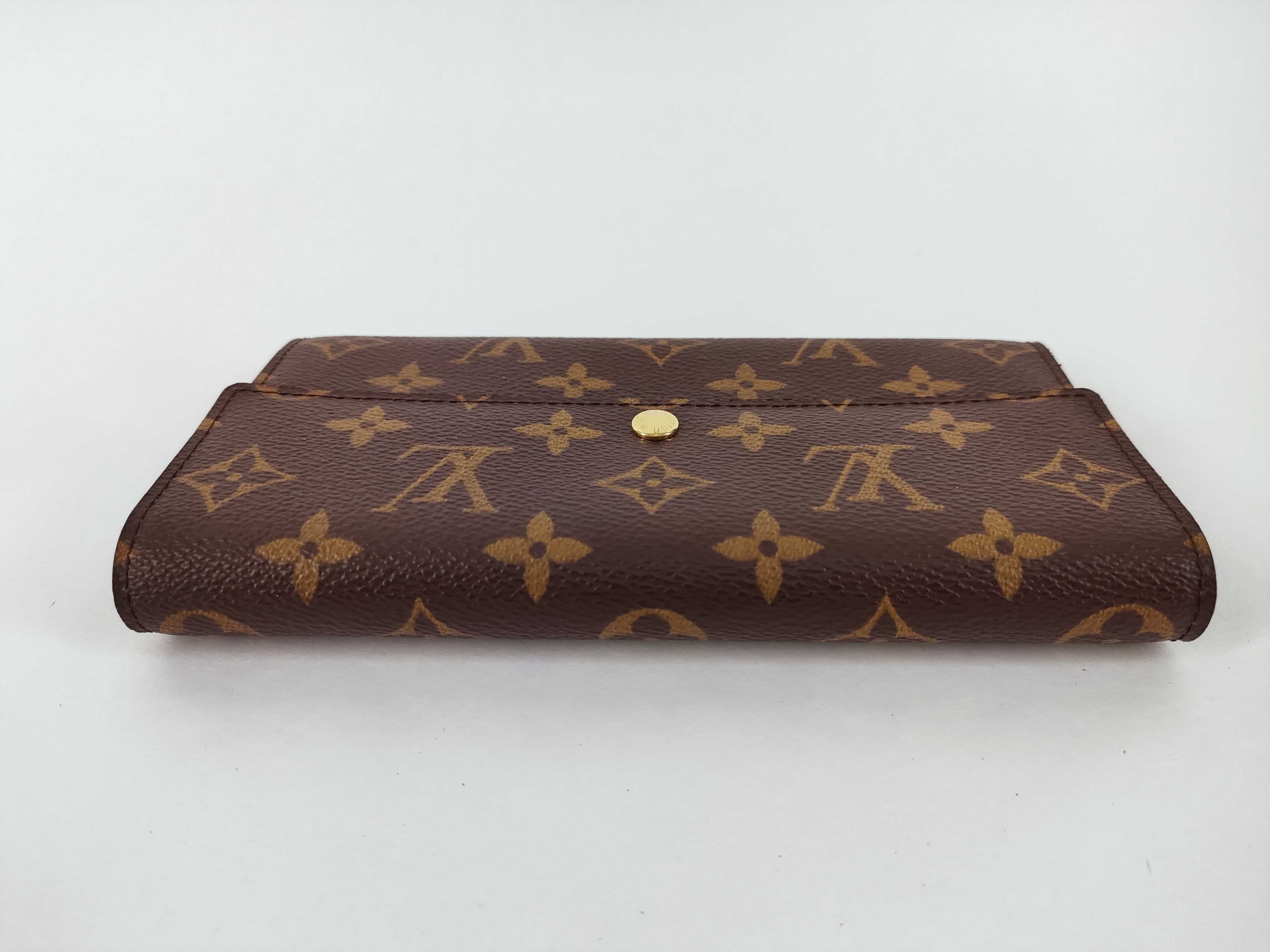 Monogram Louis Vuitton Monogram Sarah TH0023 Wallet, Unused, Box Included — view 5