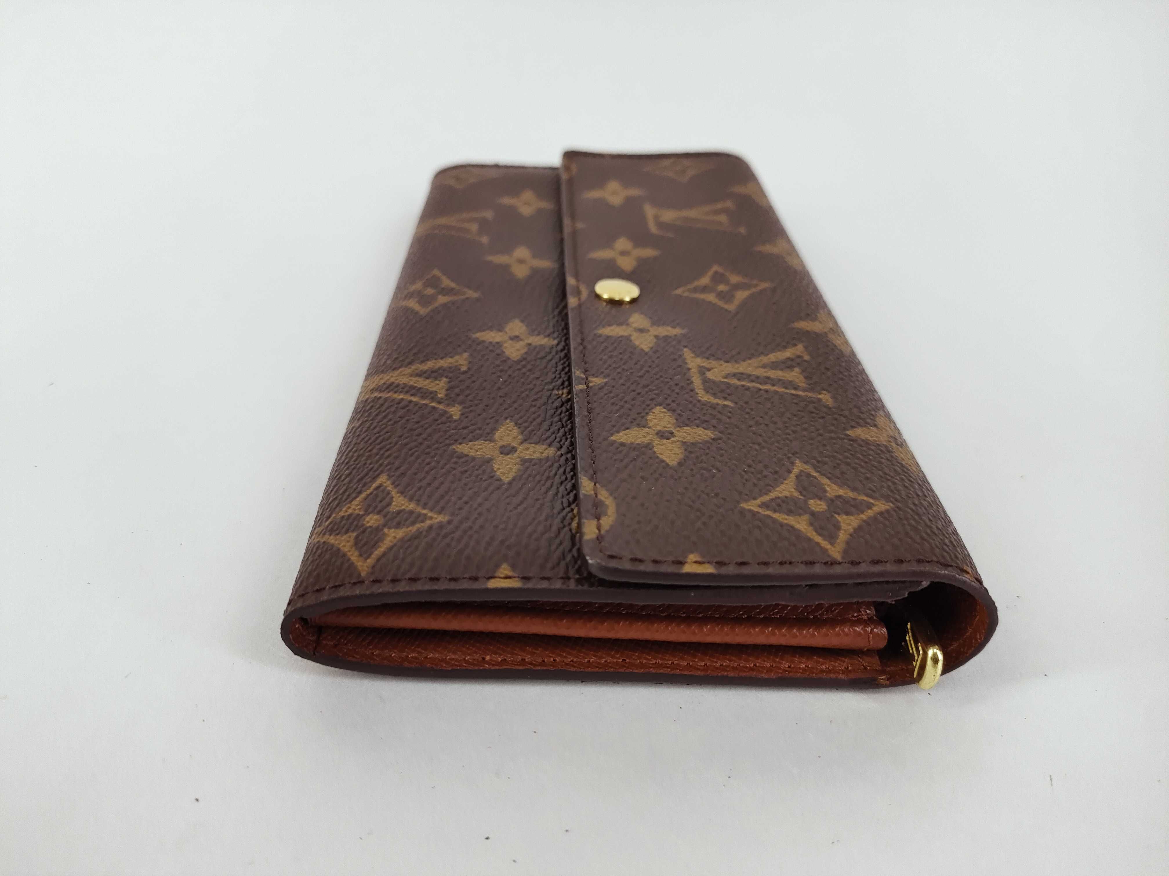 Monogram Louis Vuitton Monogram Sarah TH0023 Wallet, Unused, Box Included — view 6