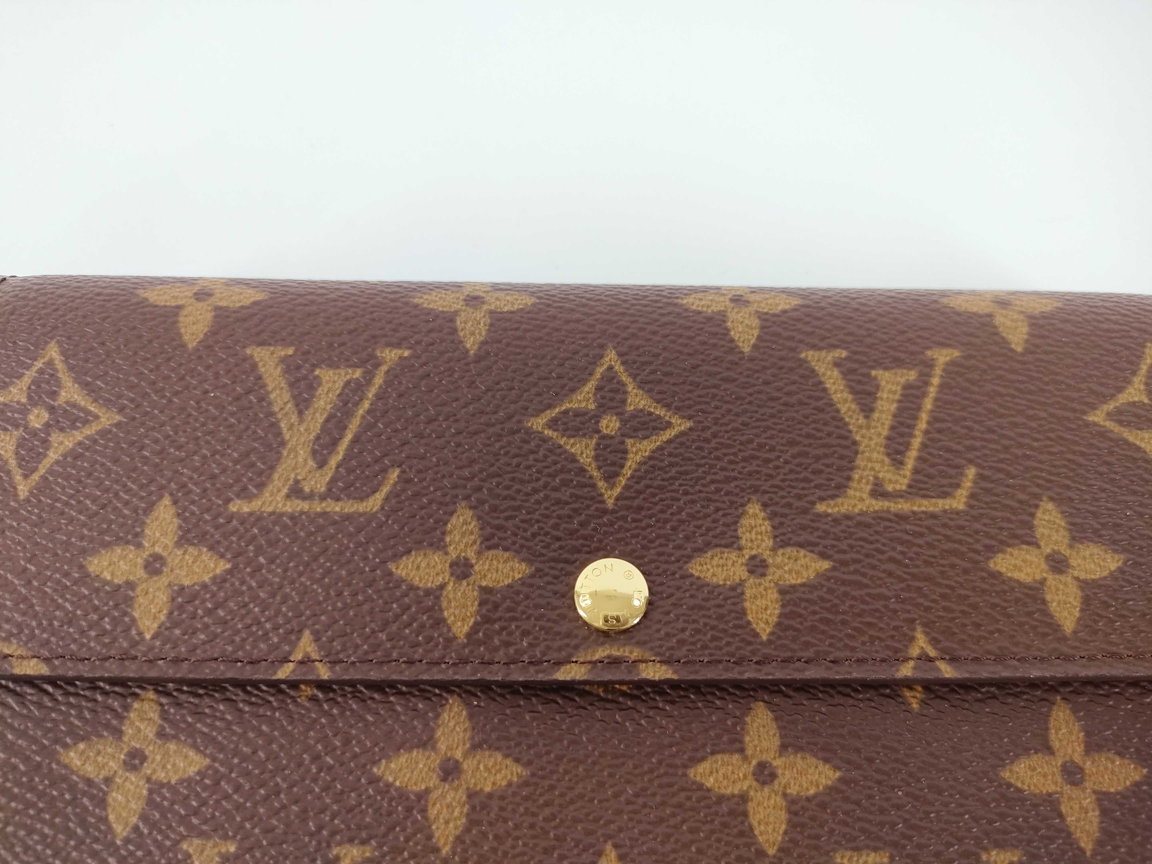 Monogram Louis Vuitton Monogram Sarah TH0023 Wallet, Unused, Box Included — view 8
