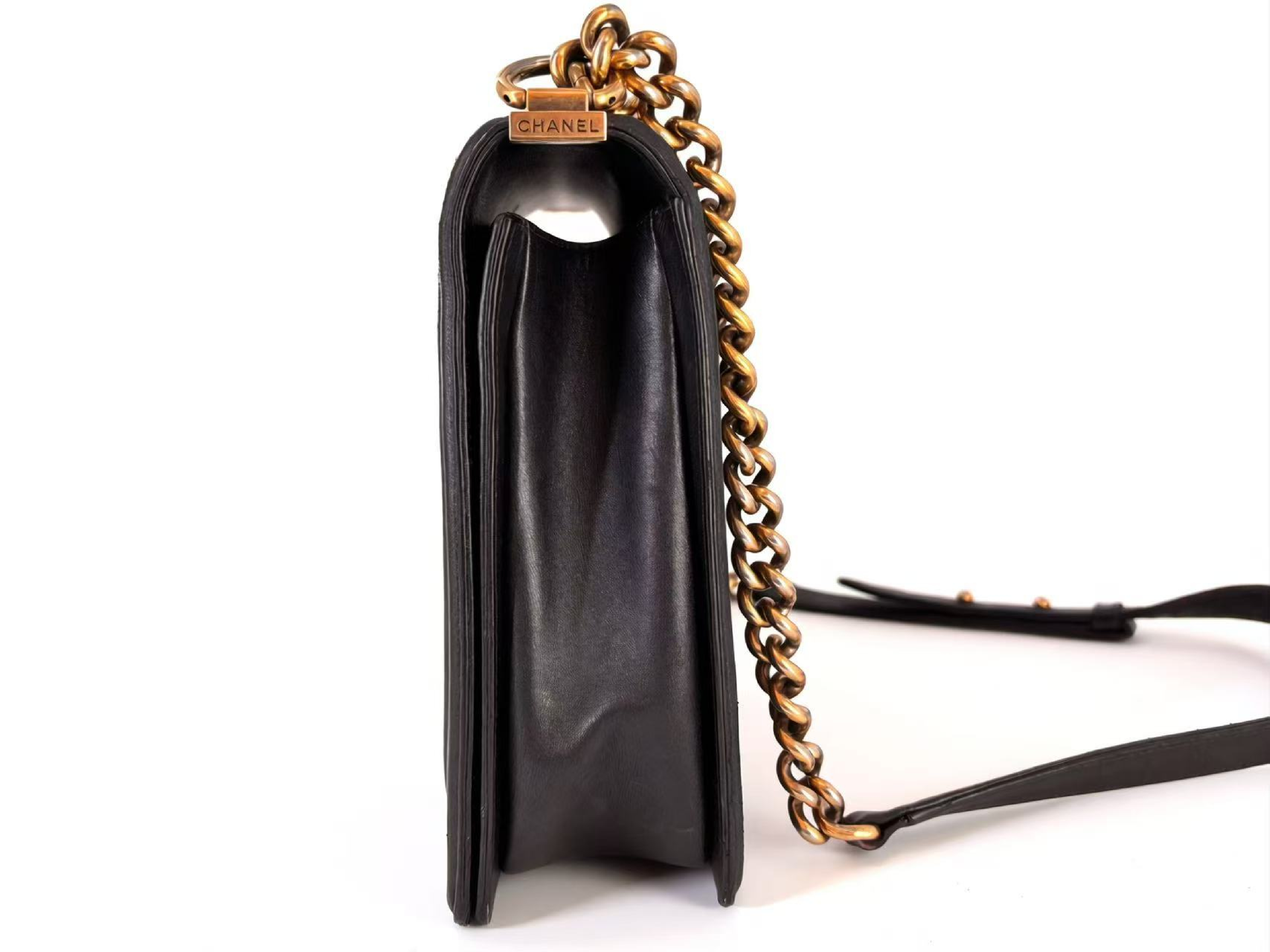 Boy Chanel Black Shoulder Bag — view 6