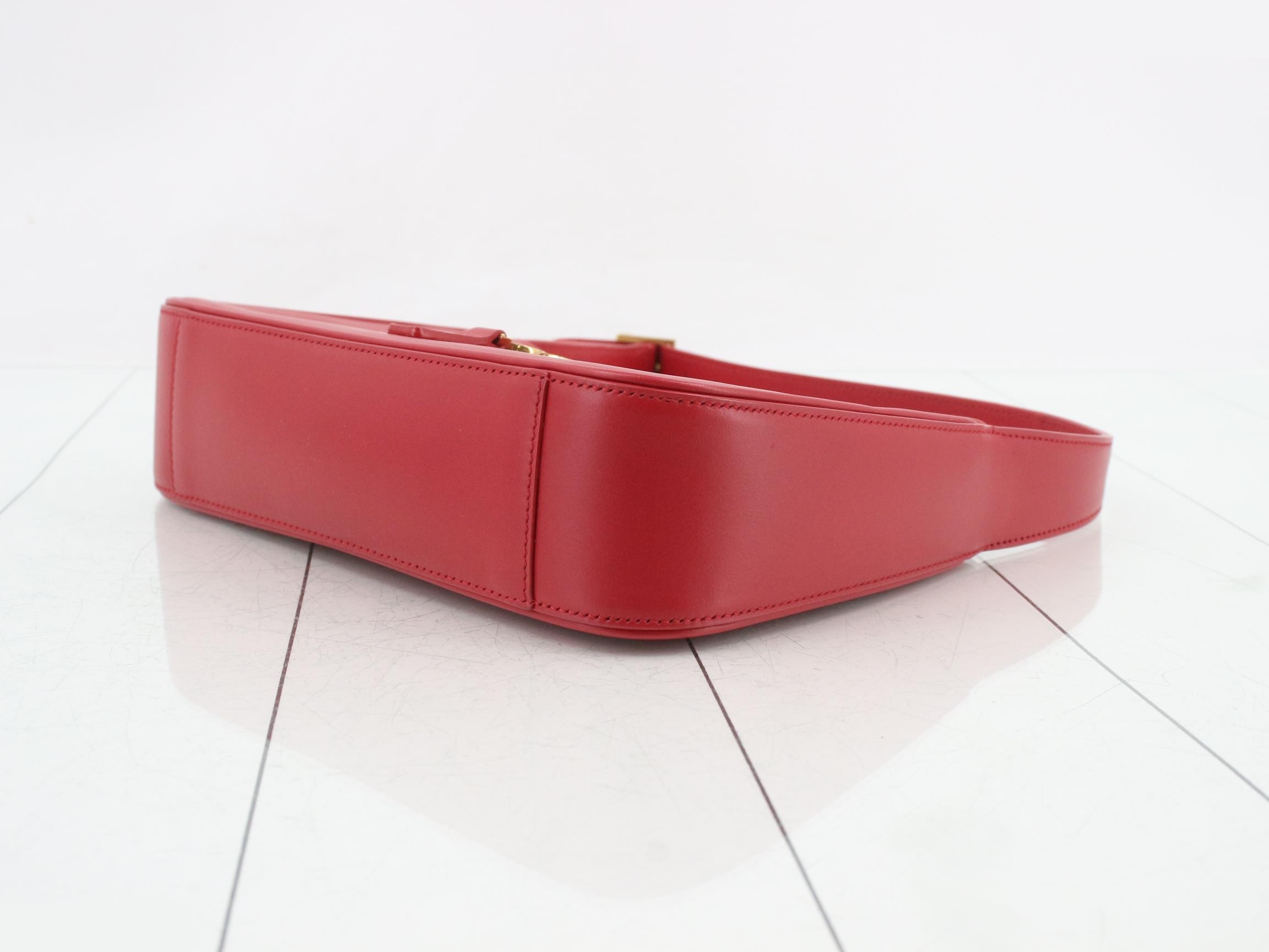 Le Cincassette One-Shoulder Bag, Red — view 6