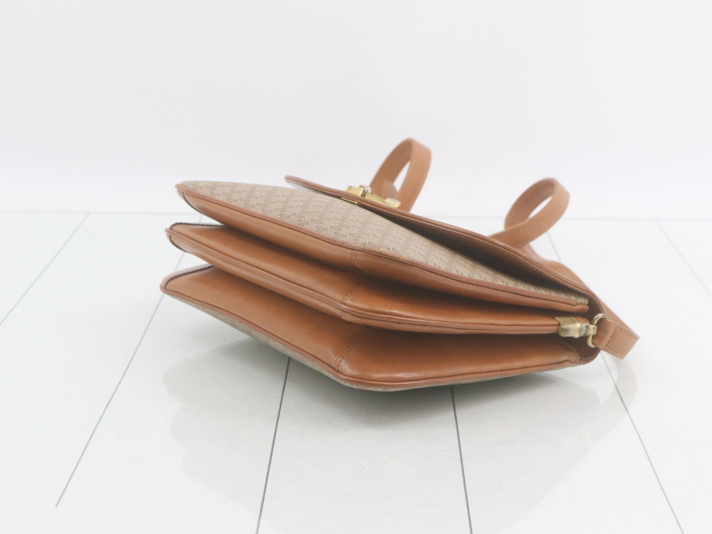 Macadam Shoulder Bag, Beige, PVC — view 6