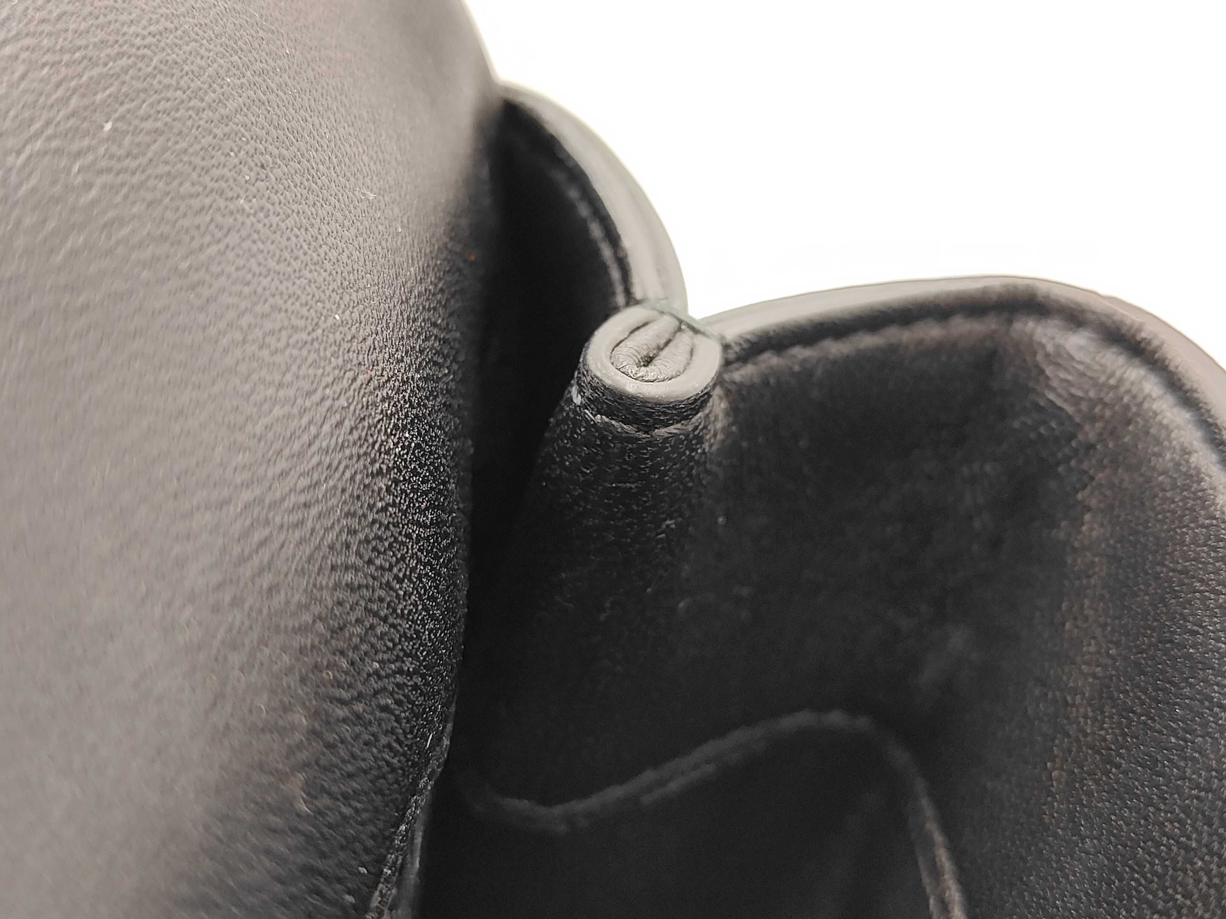 Classic Flap Cruise Black Quilted Lambskin Shoulder Bag, Size 24, Gold Hardware, 22C — view 12