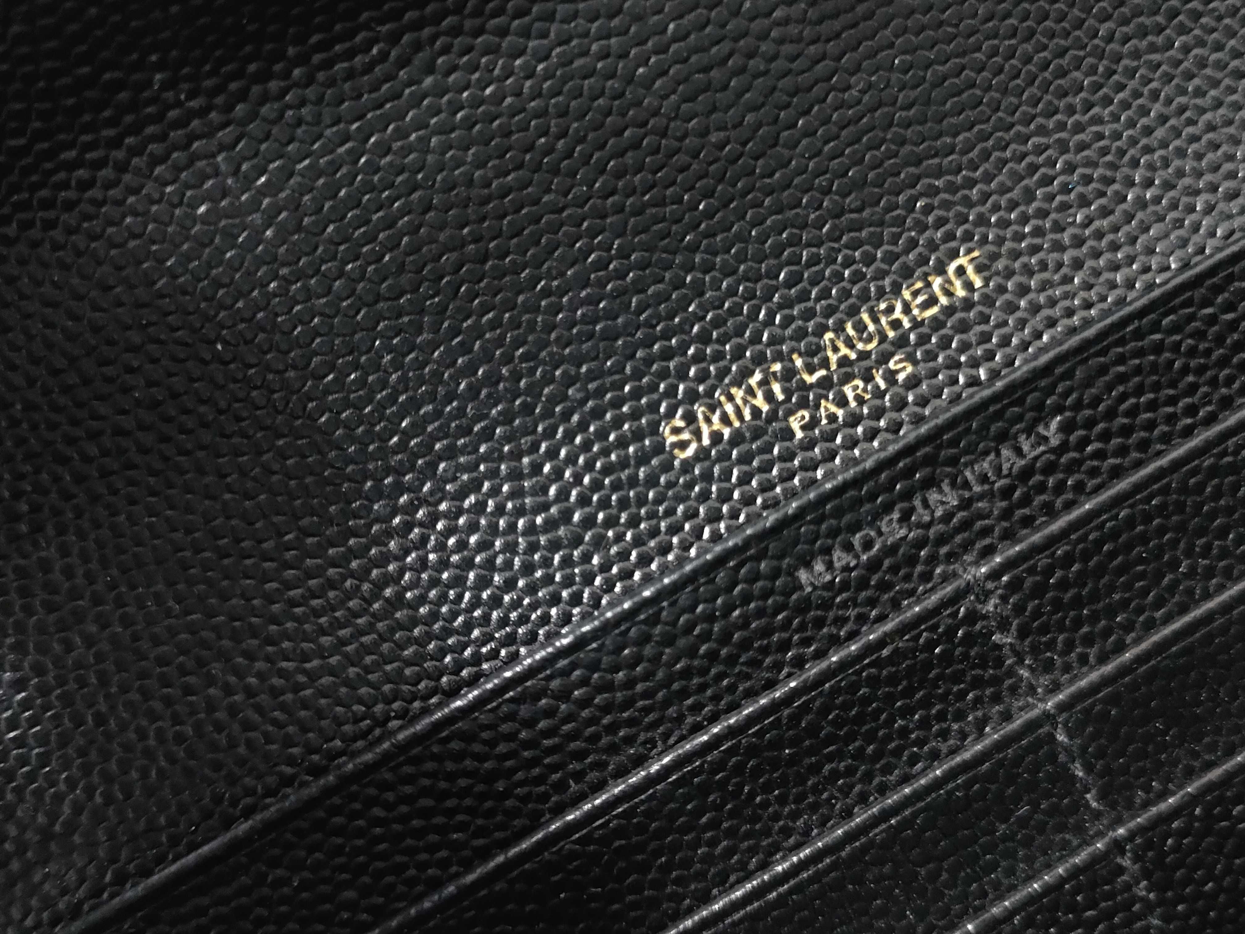 V-stitch Leather Wallet — view 14
