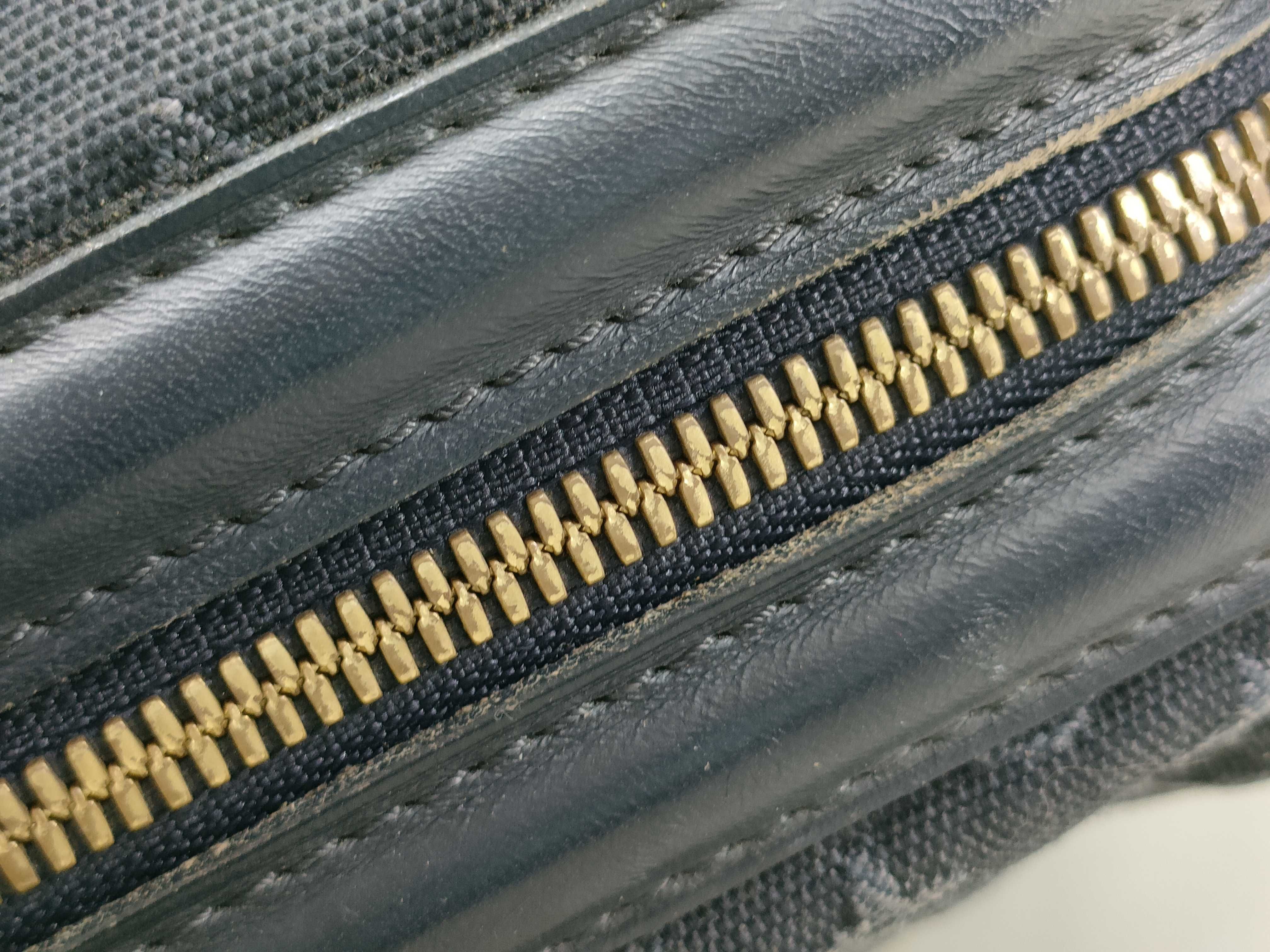 Monogram Mini Louis Vuitton Josephine GM Monogram Mini Lin Black Handbag — view 8
