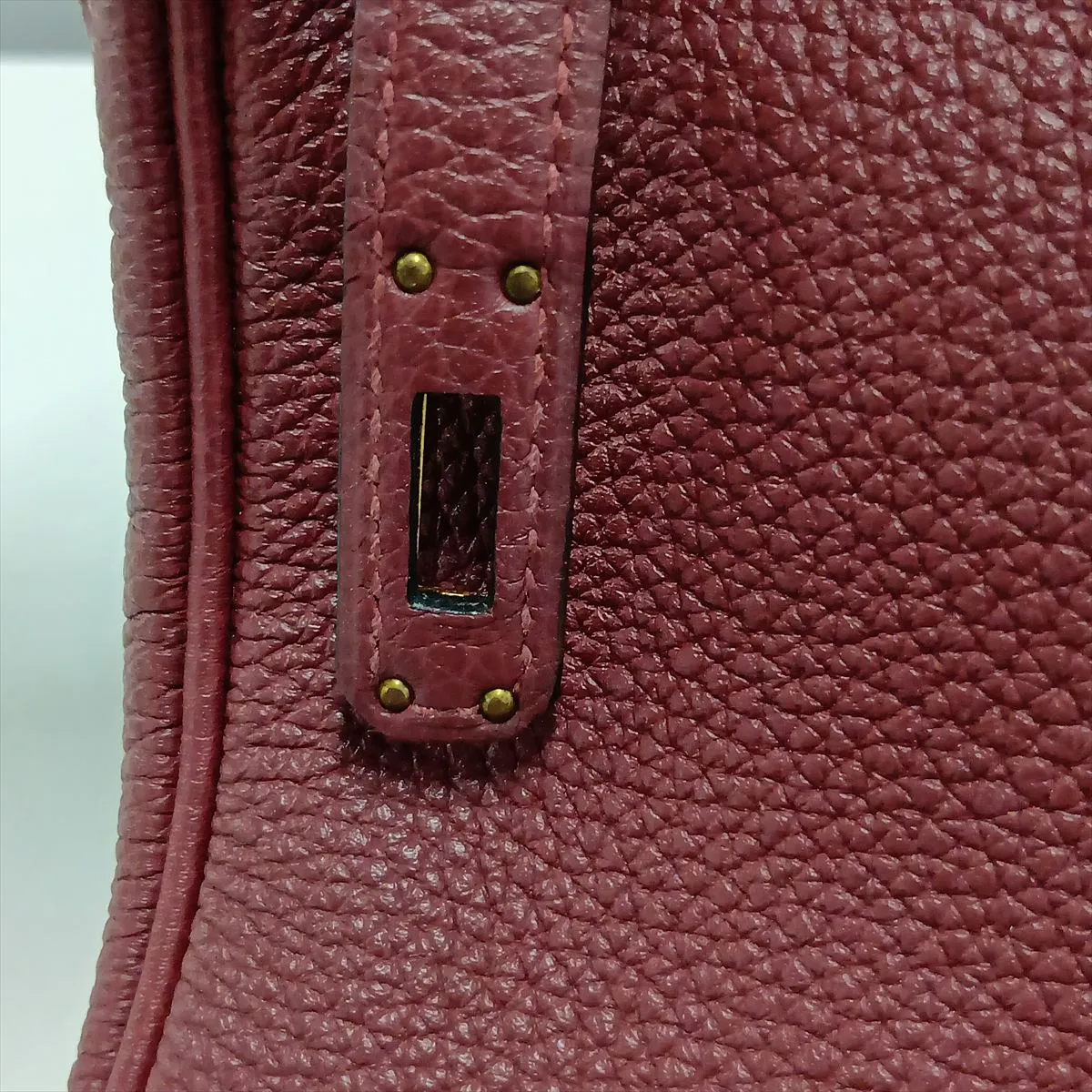 [Individually packaged] Hermes Birkin 25 Letournée Togo Rouge H Gold Hardware Y: 2020 — view 12