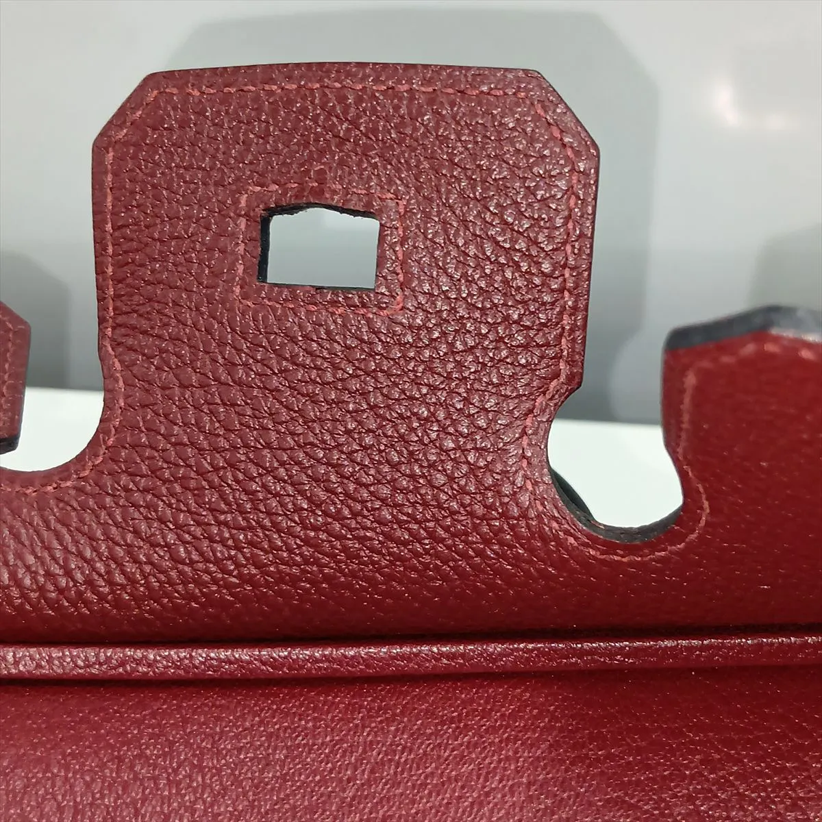[Individually packaged] Hermes Birkin 25 Letournée Togo Rouge H Gold Hardware Y: 2020 — view 15
