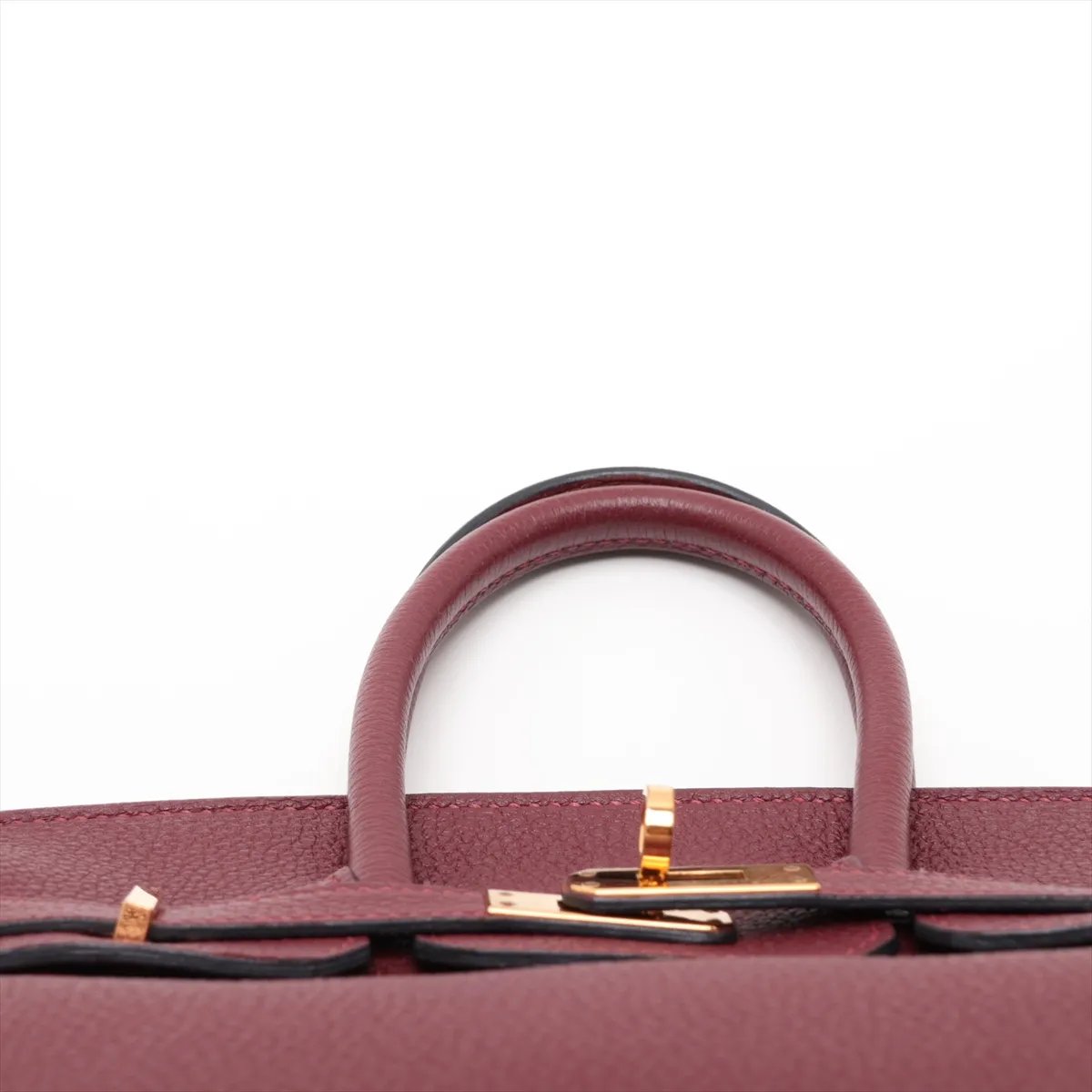 [Individually packaged] Hermes Birkin 25 Letournée Togo Rouge H Gold Hardware Y: 2020 — view 6