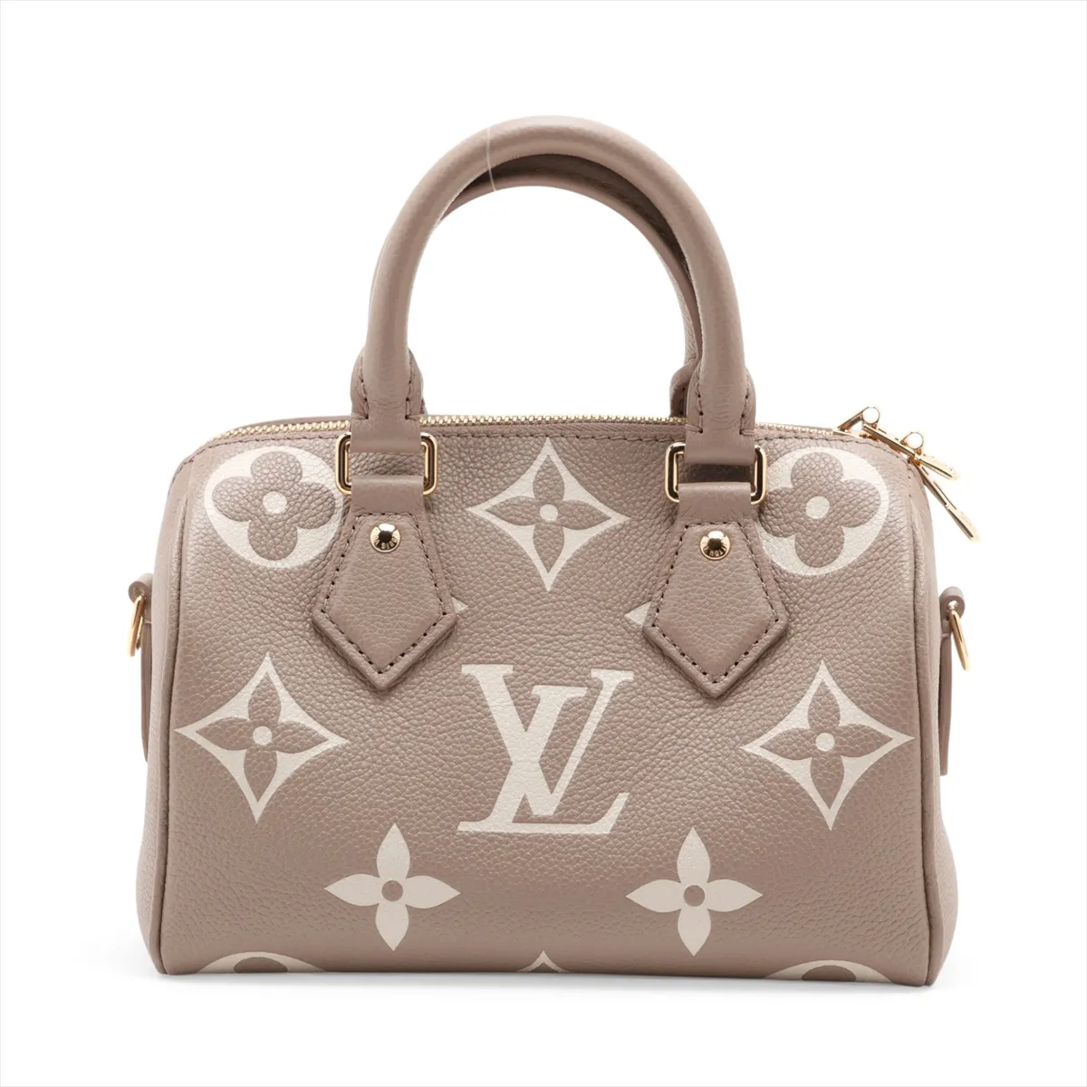 Monogram Empreinte Speedy Bandoulière 20 M46575 Beige (RFID detected) — view 2